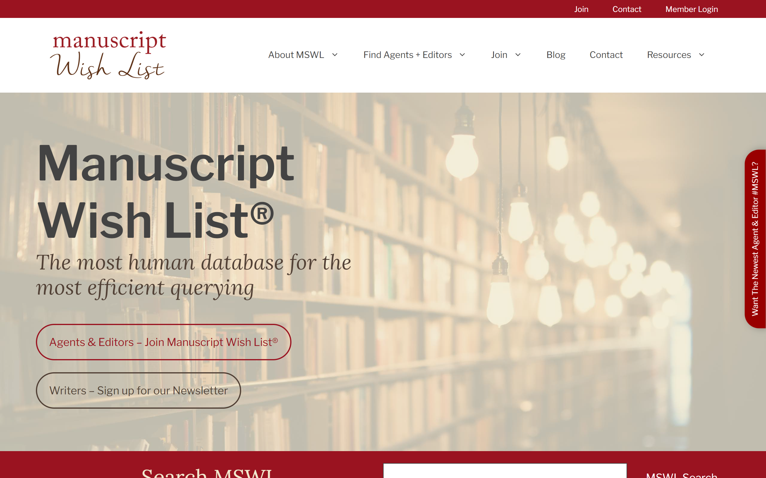 Manuscript Wish List Websites for Writers