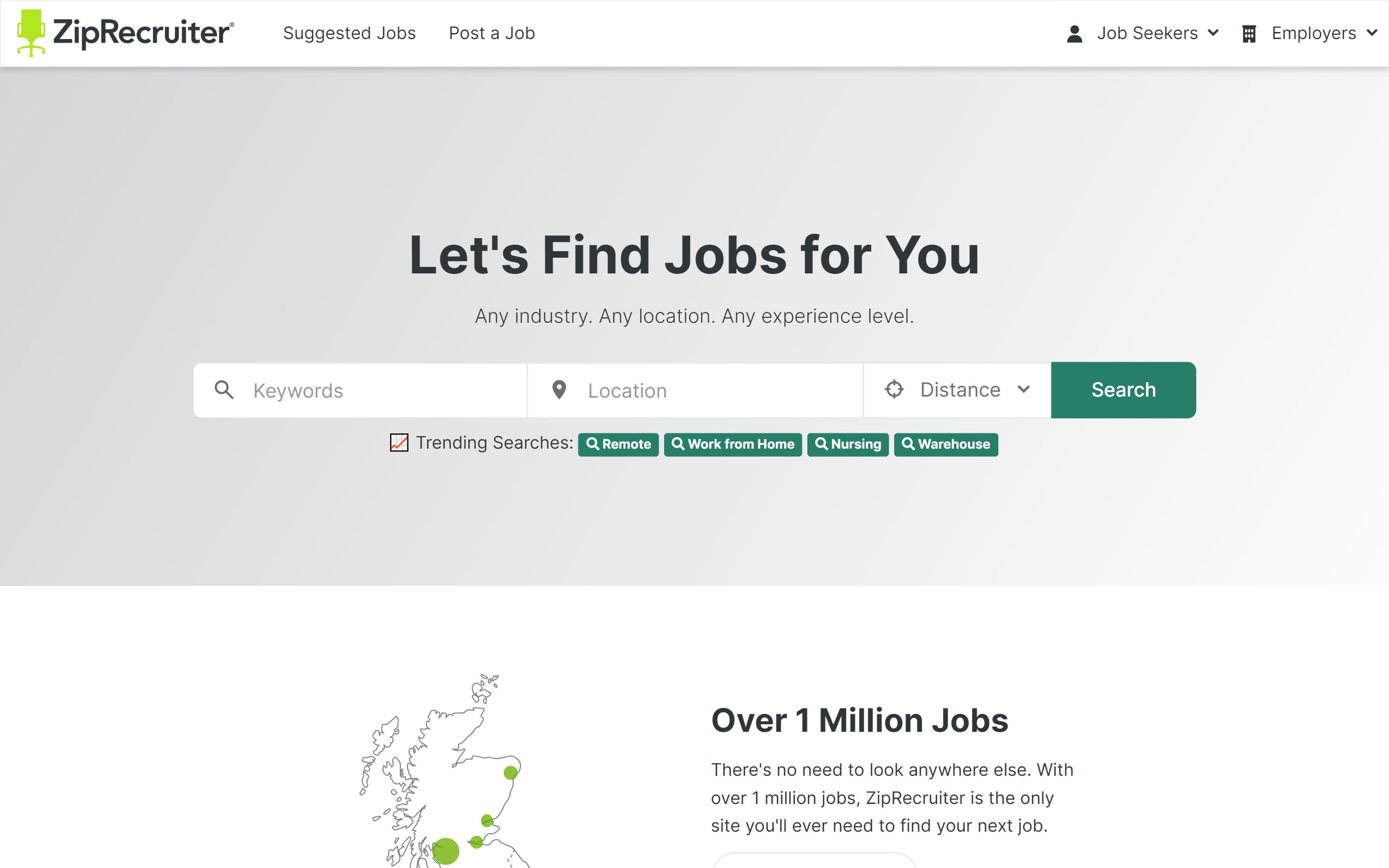 ZipRecruiter Job Search Site