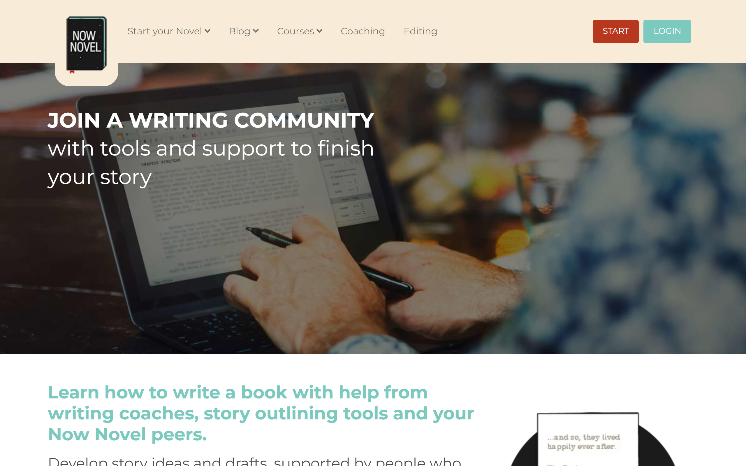 websites for beginning writers