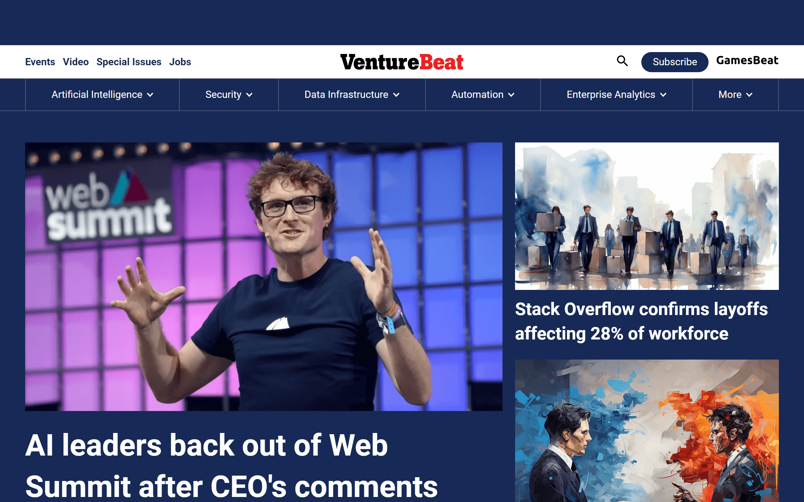 Venturebeat Tech Blog