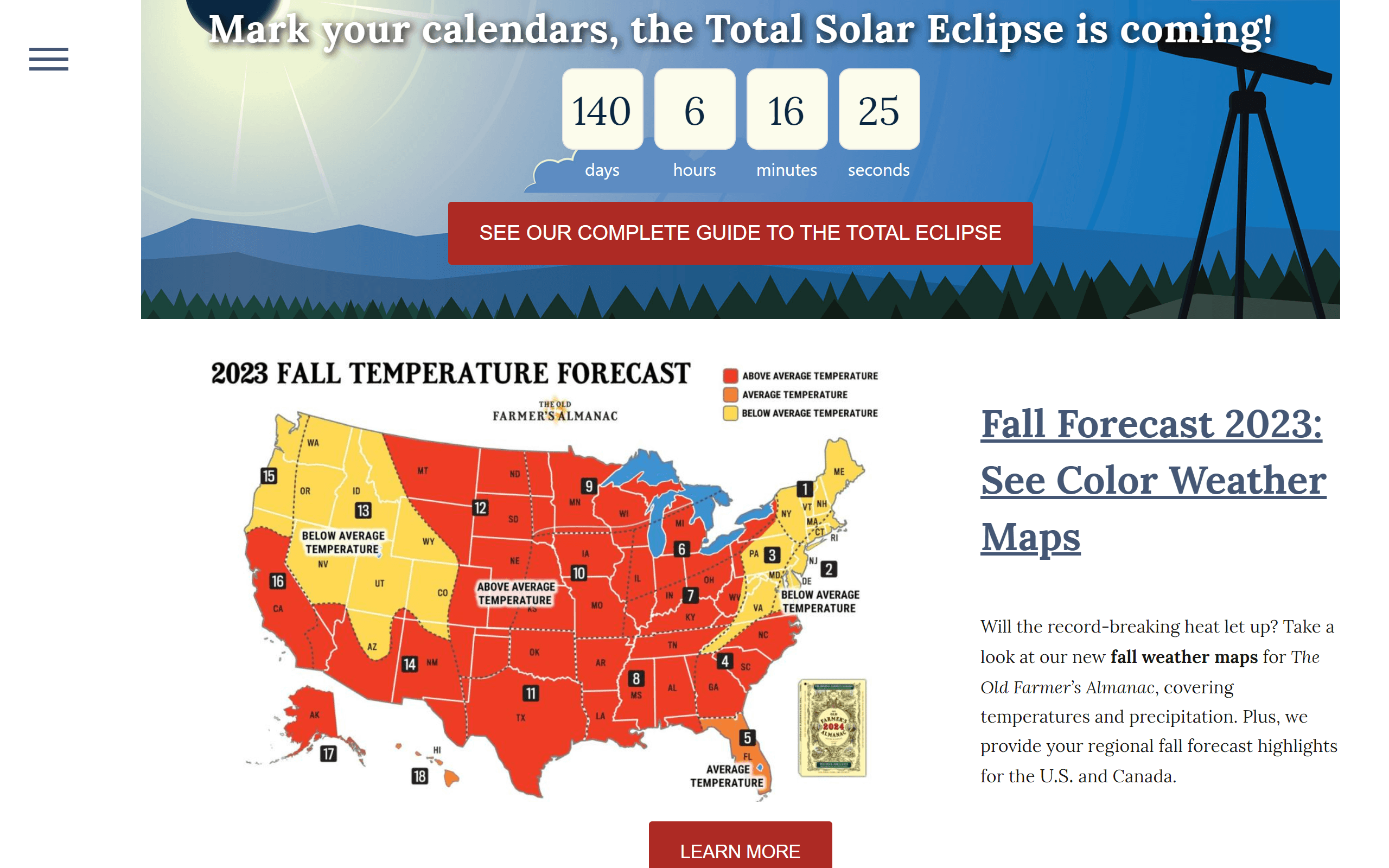 Almanac gardening blog