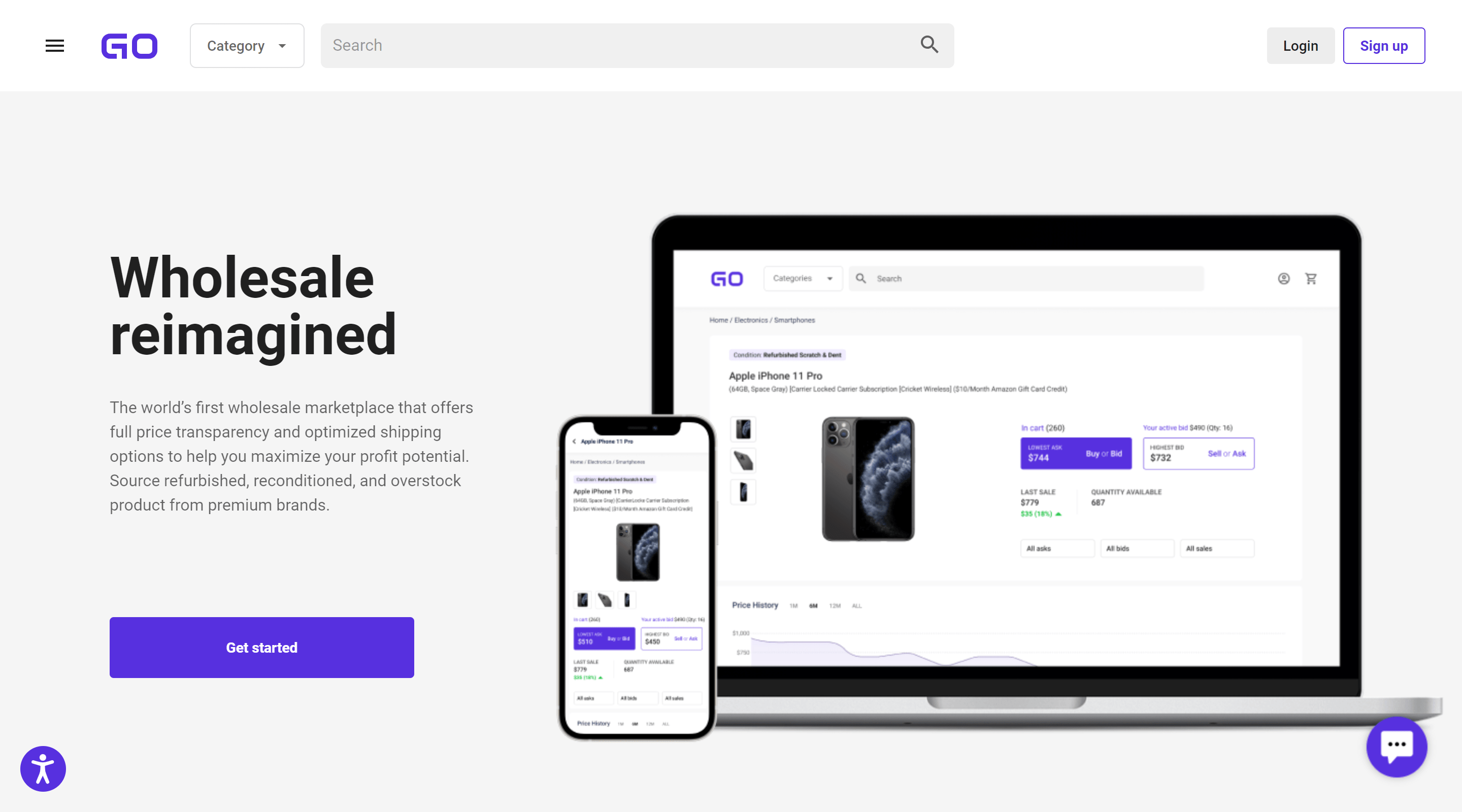 Go Wholesale Wholesale Website