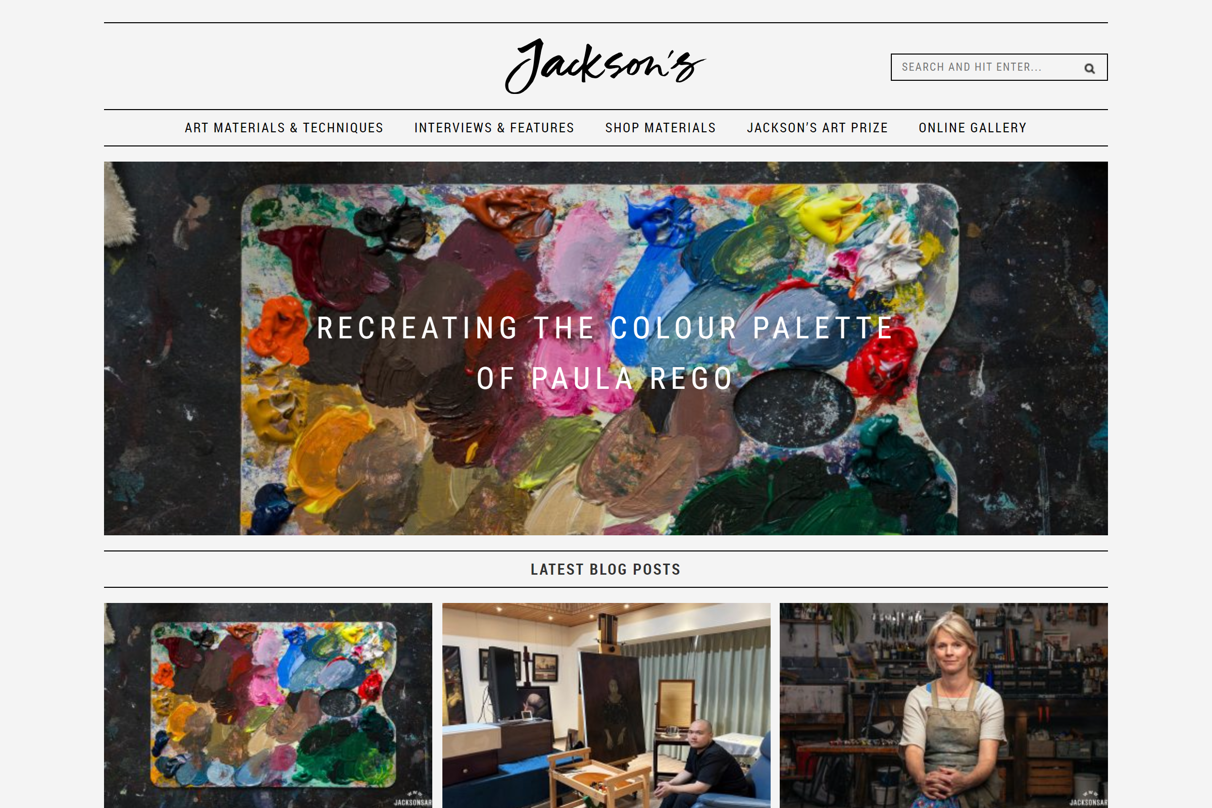 Jackson's Art Blog art blog
