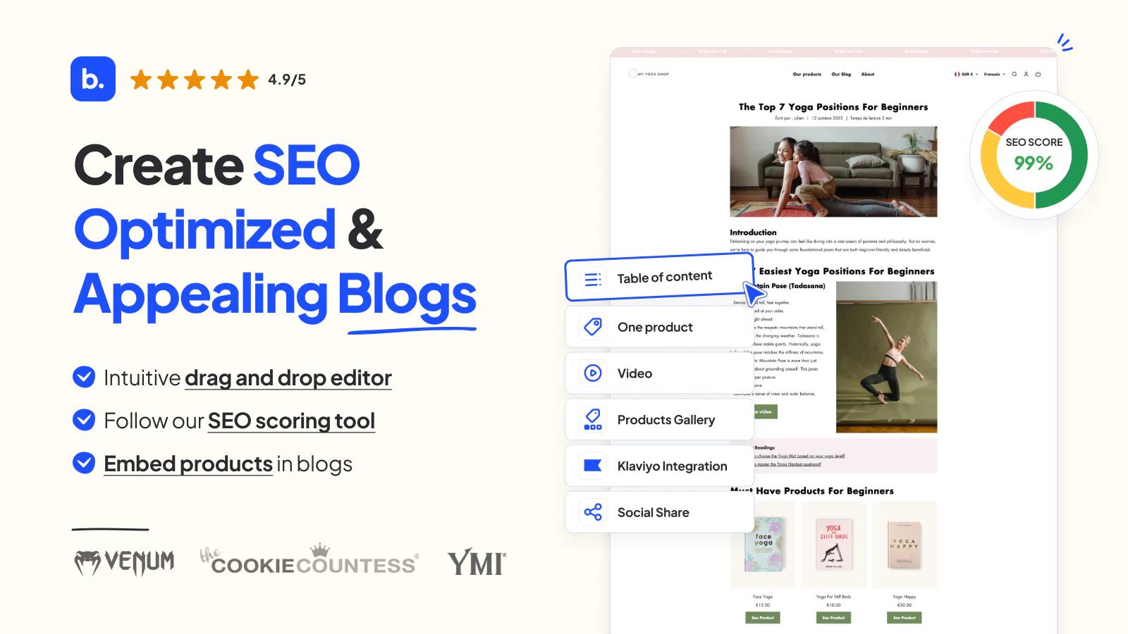 Bloggle Powerful Blog Builder Shopify app