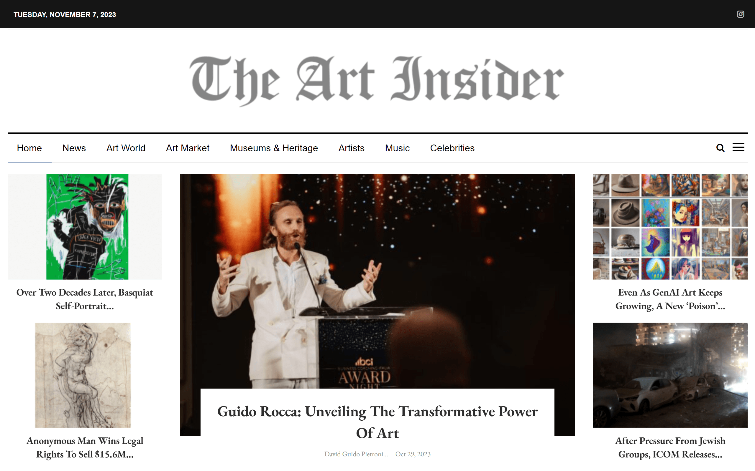Art Insider art blog