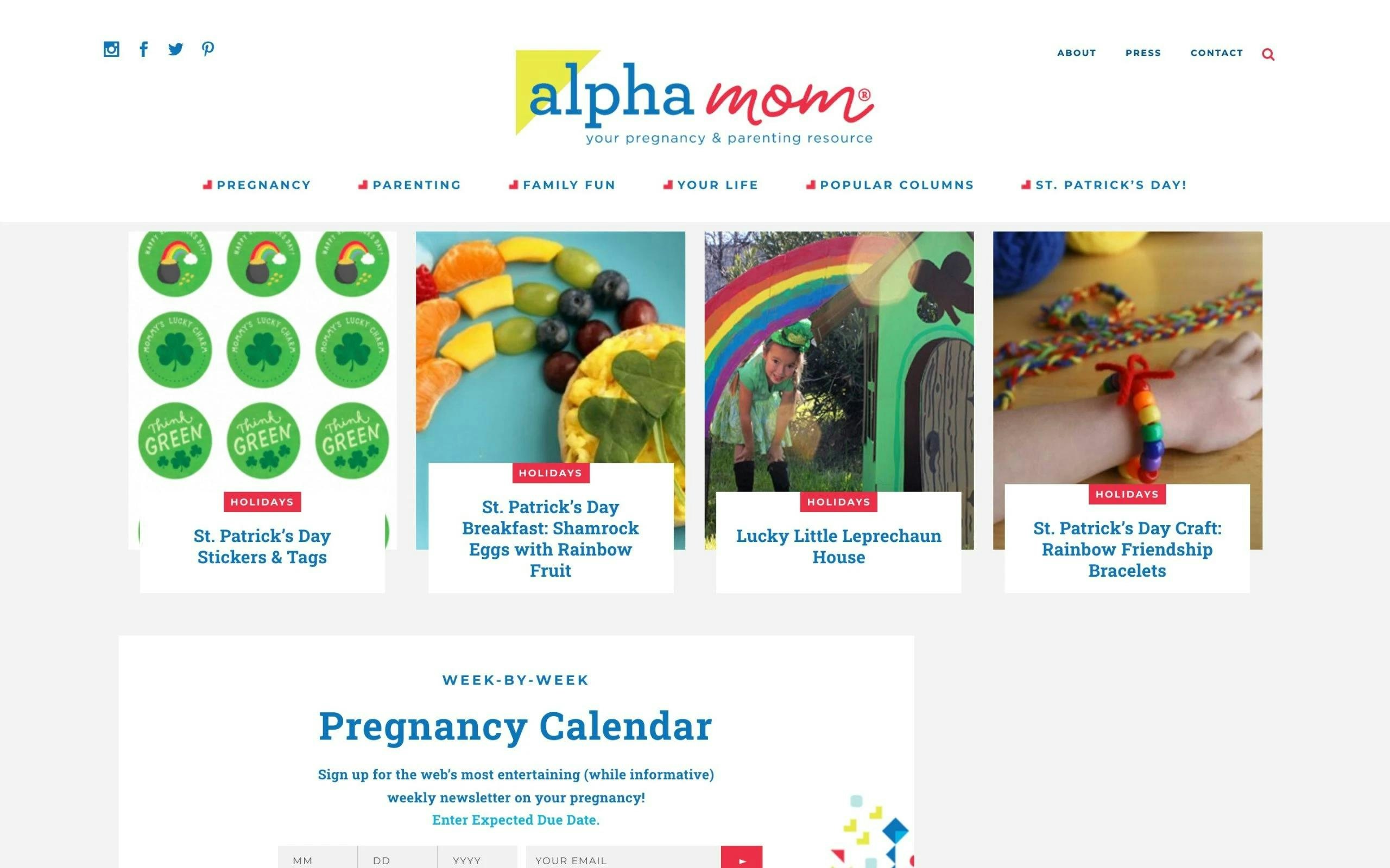 Alpha Mom mom blogs