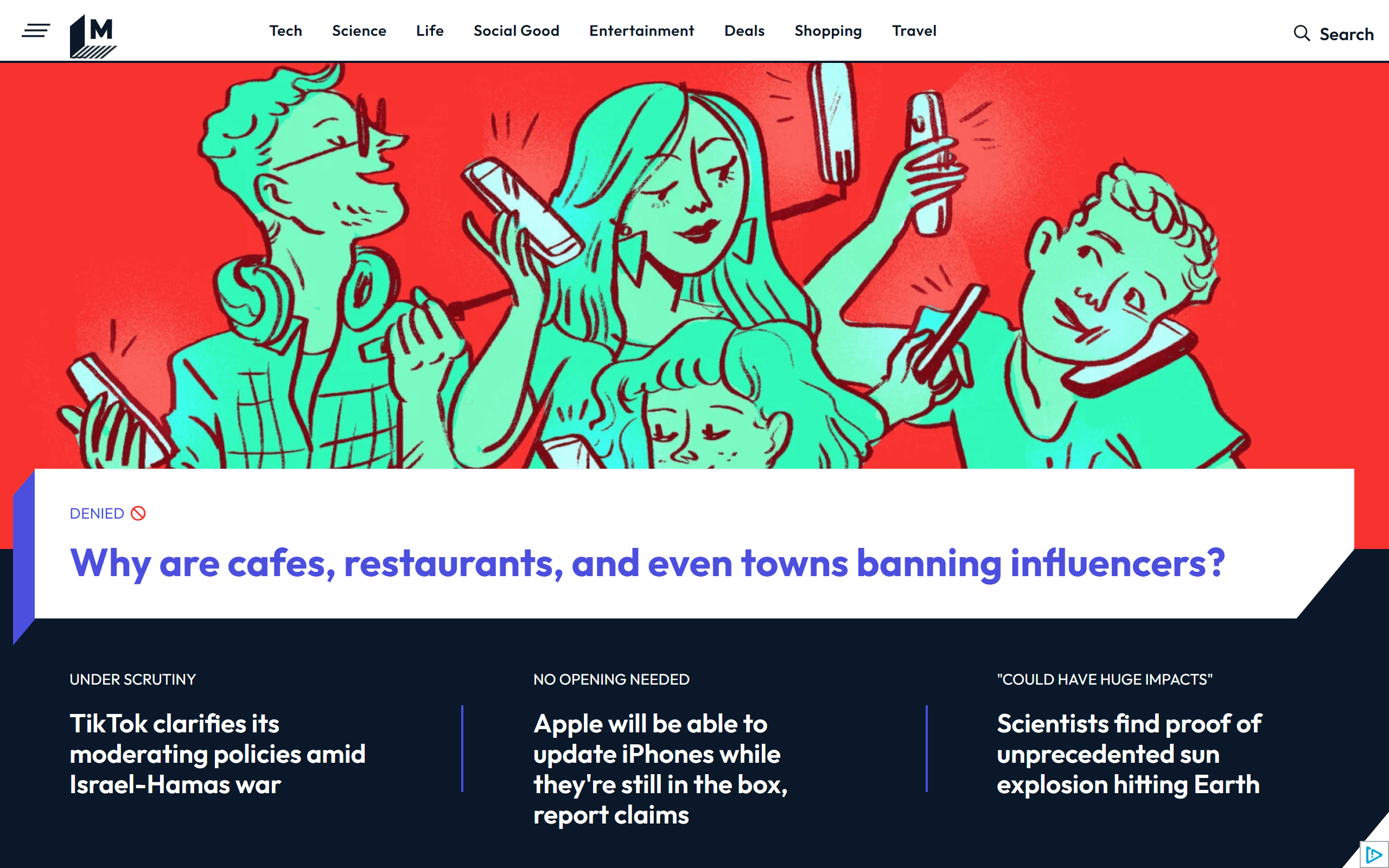 Mashable Tech Blog