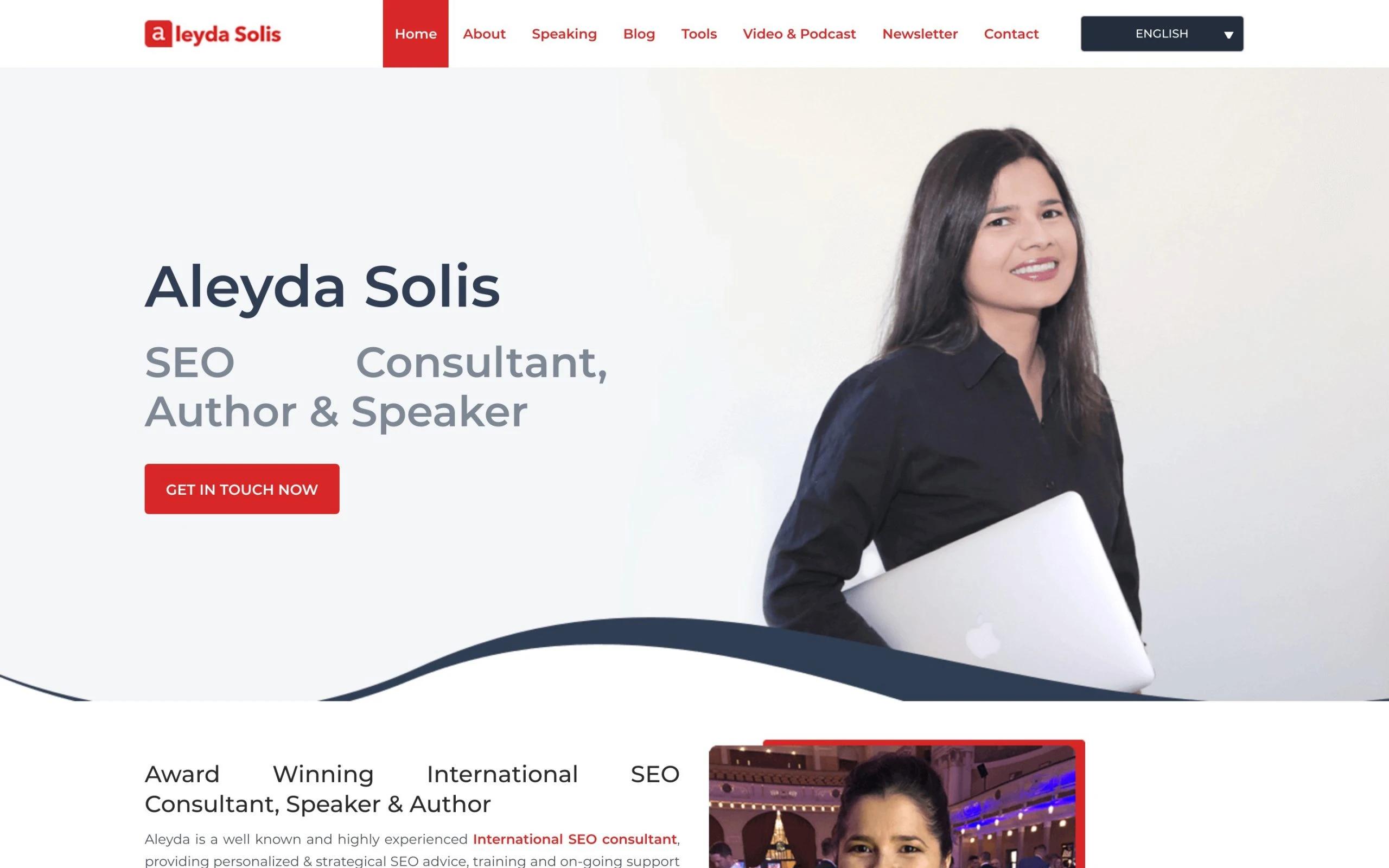 Aleyda Solis blog for women