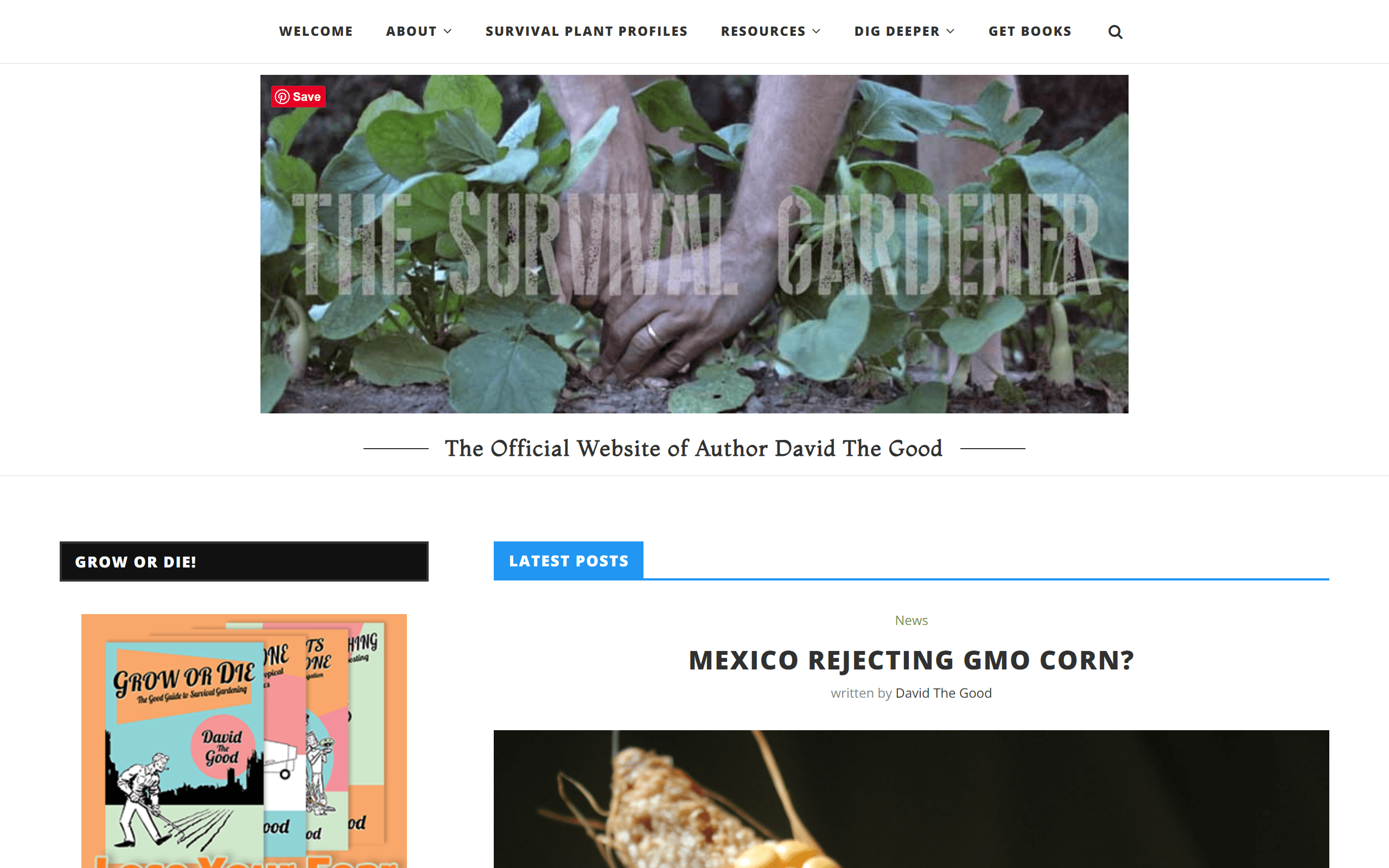 The Survival Gardener gardening blog