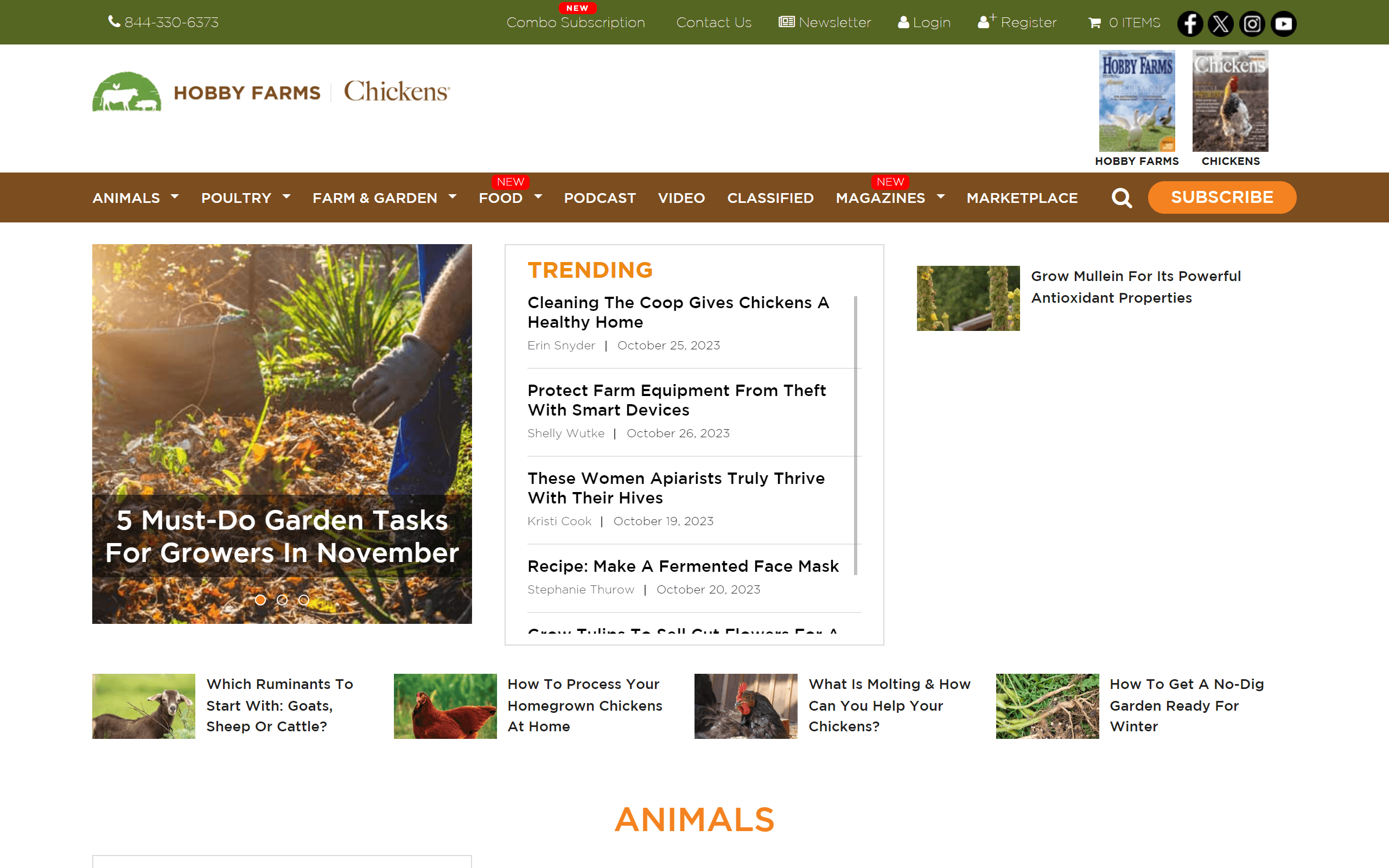 Hobby Farms gardening blog