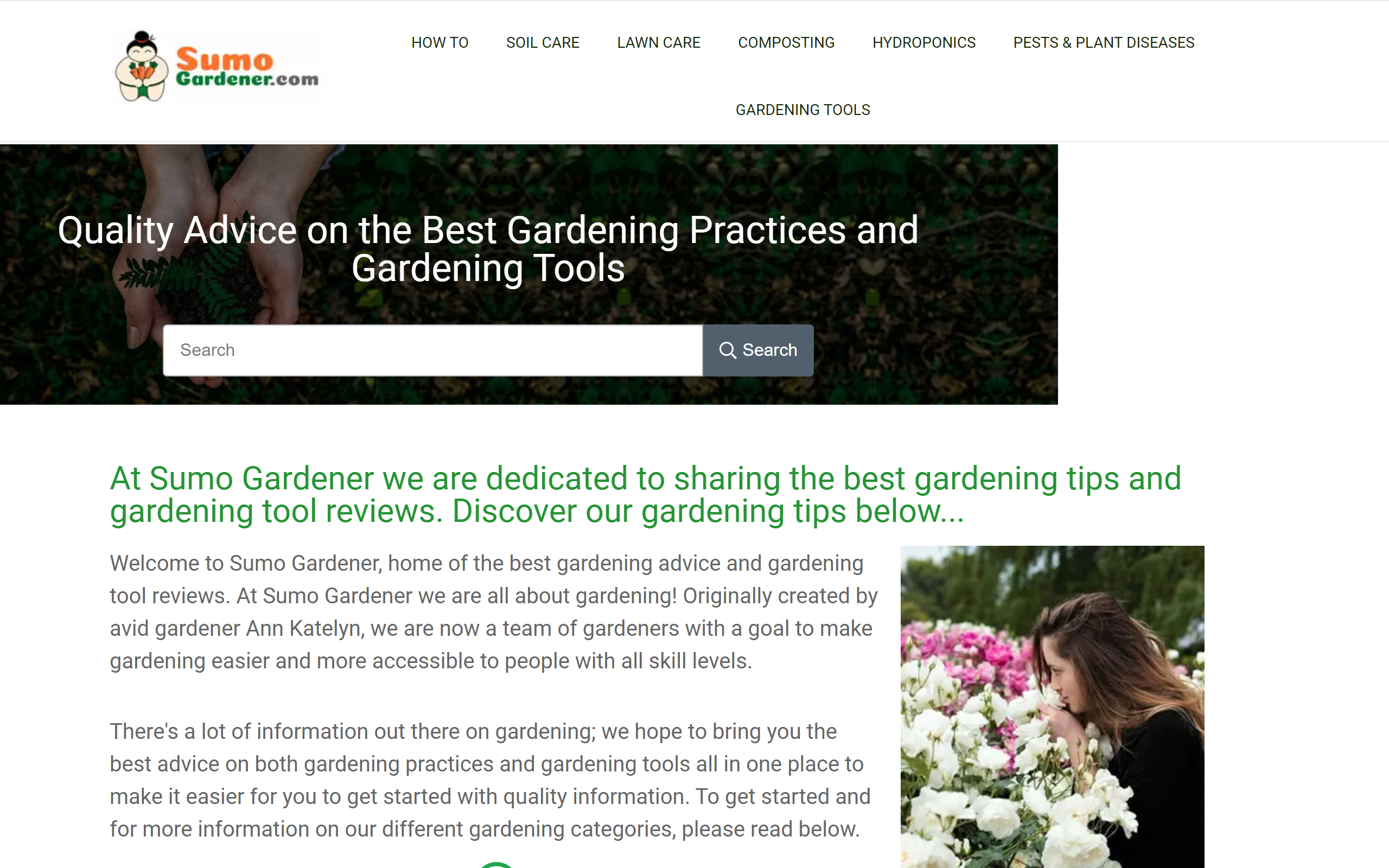 Sumo Gardener gardening blog