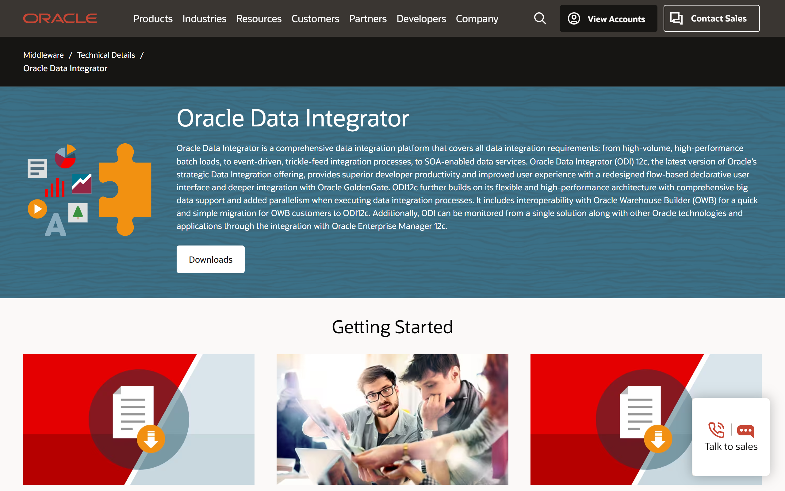 Oracle Data Integrator tool
