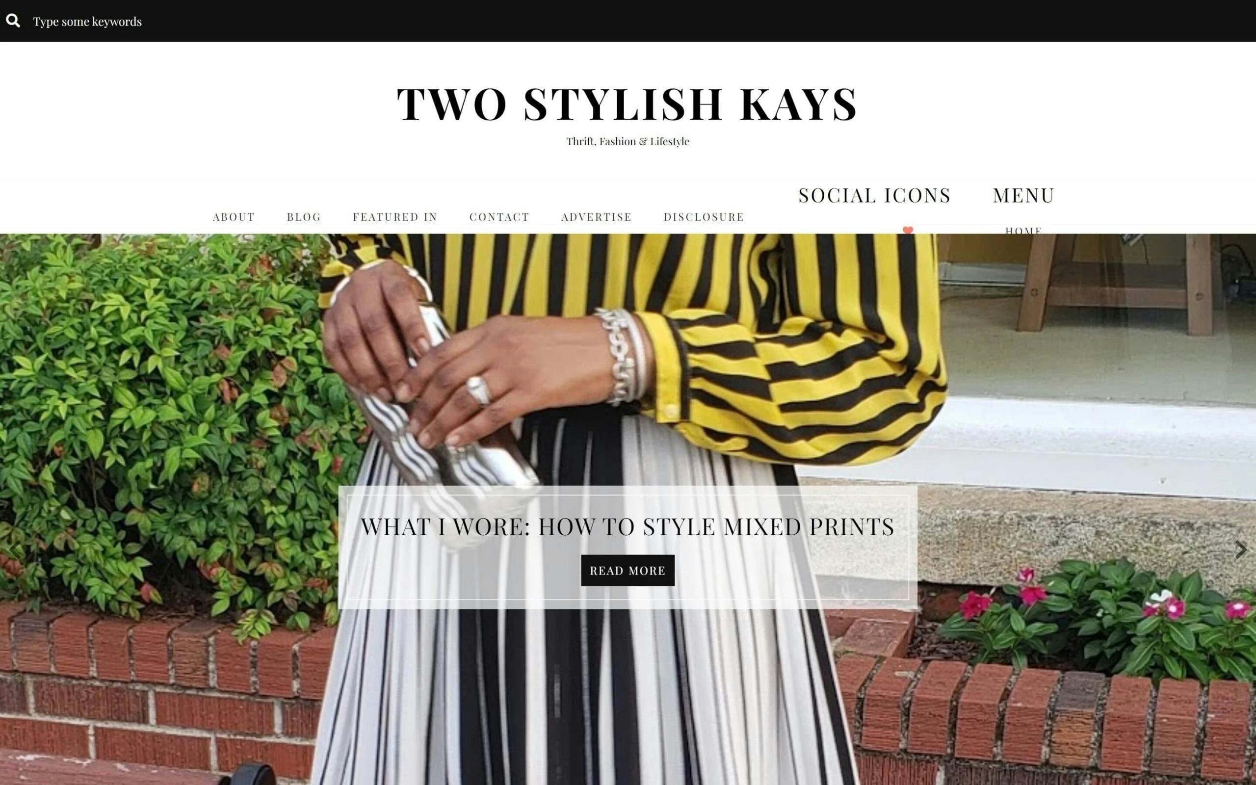 Two Stylish kays thrift fashion blog