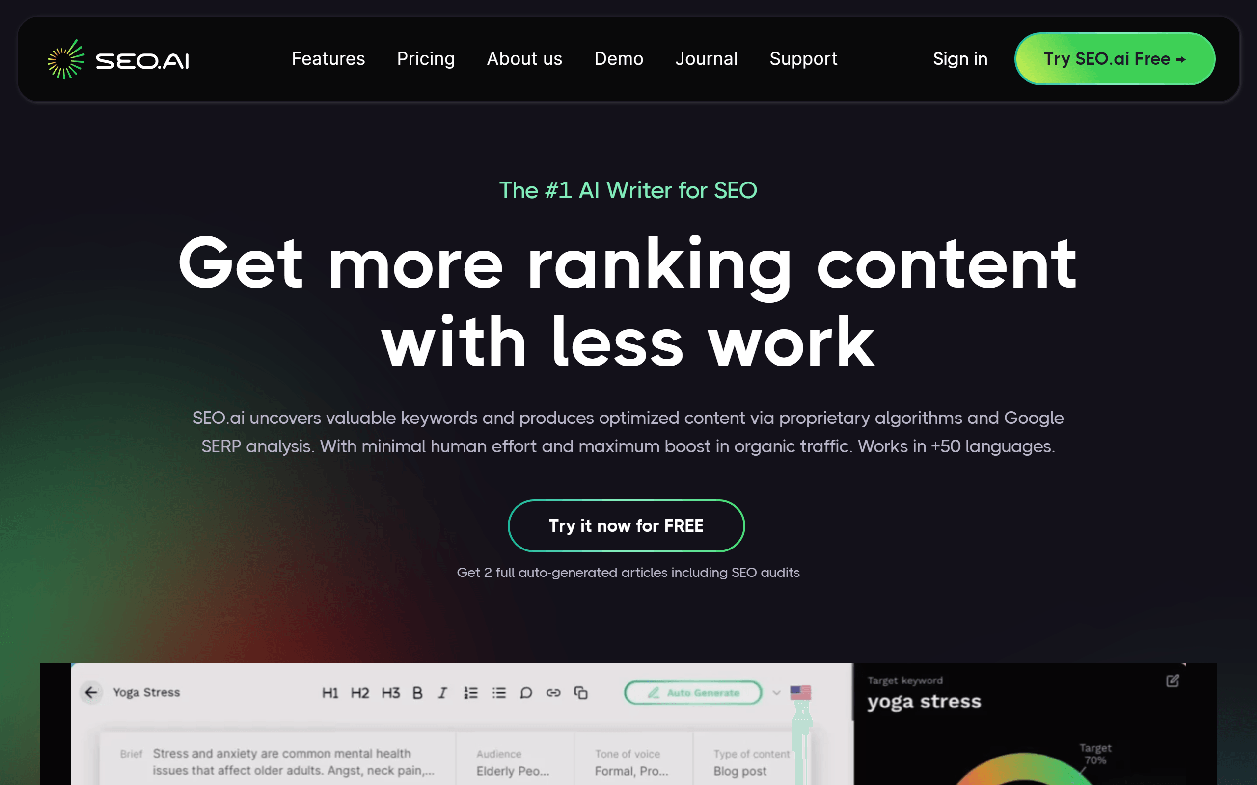 SEO.ai AI tool