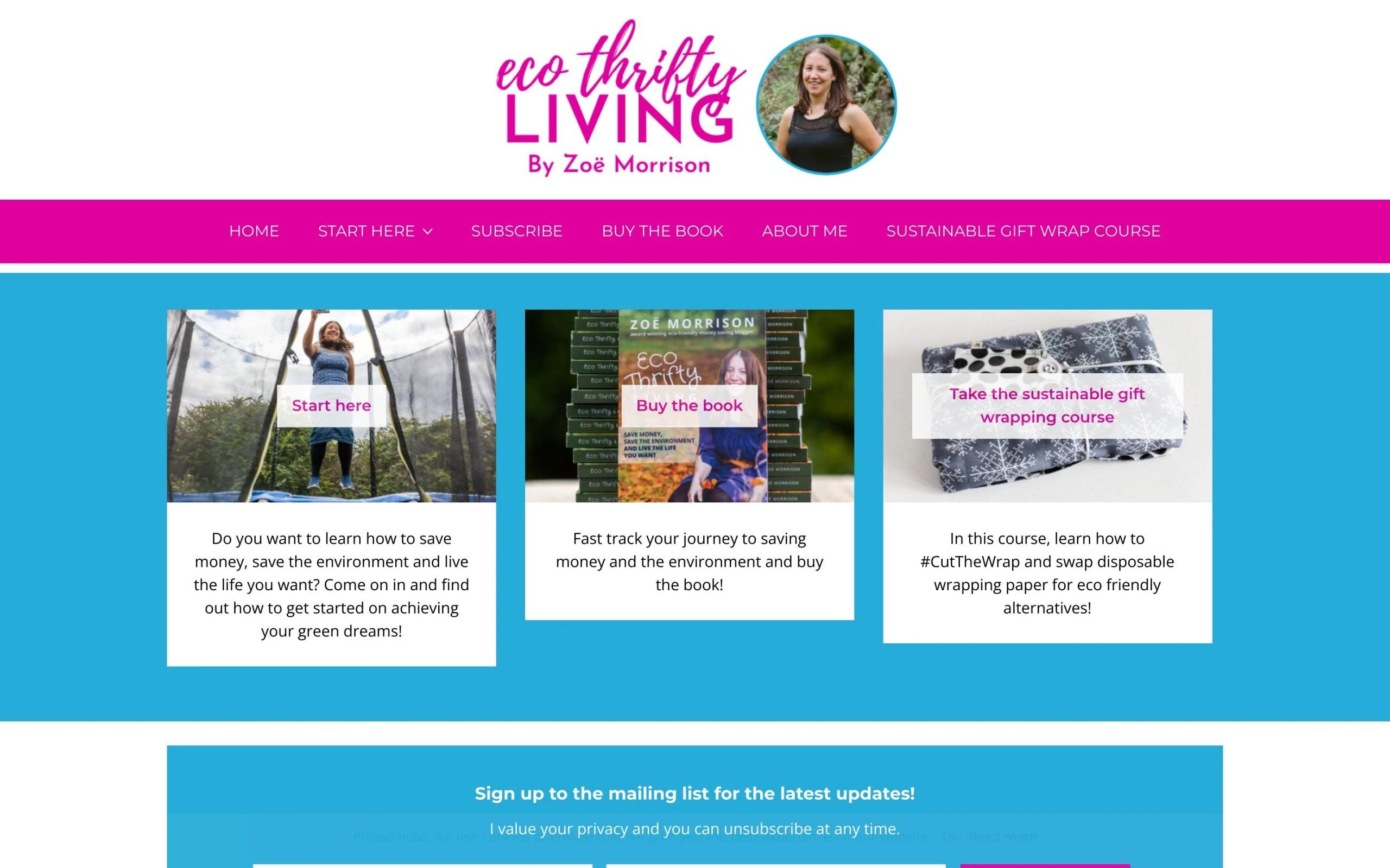 Eco Thriftly Living thrift fashion blog