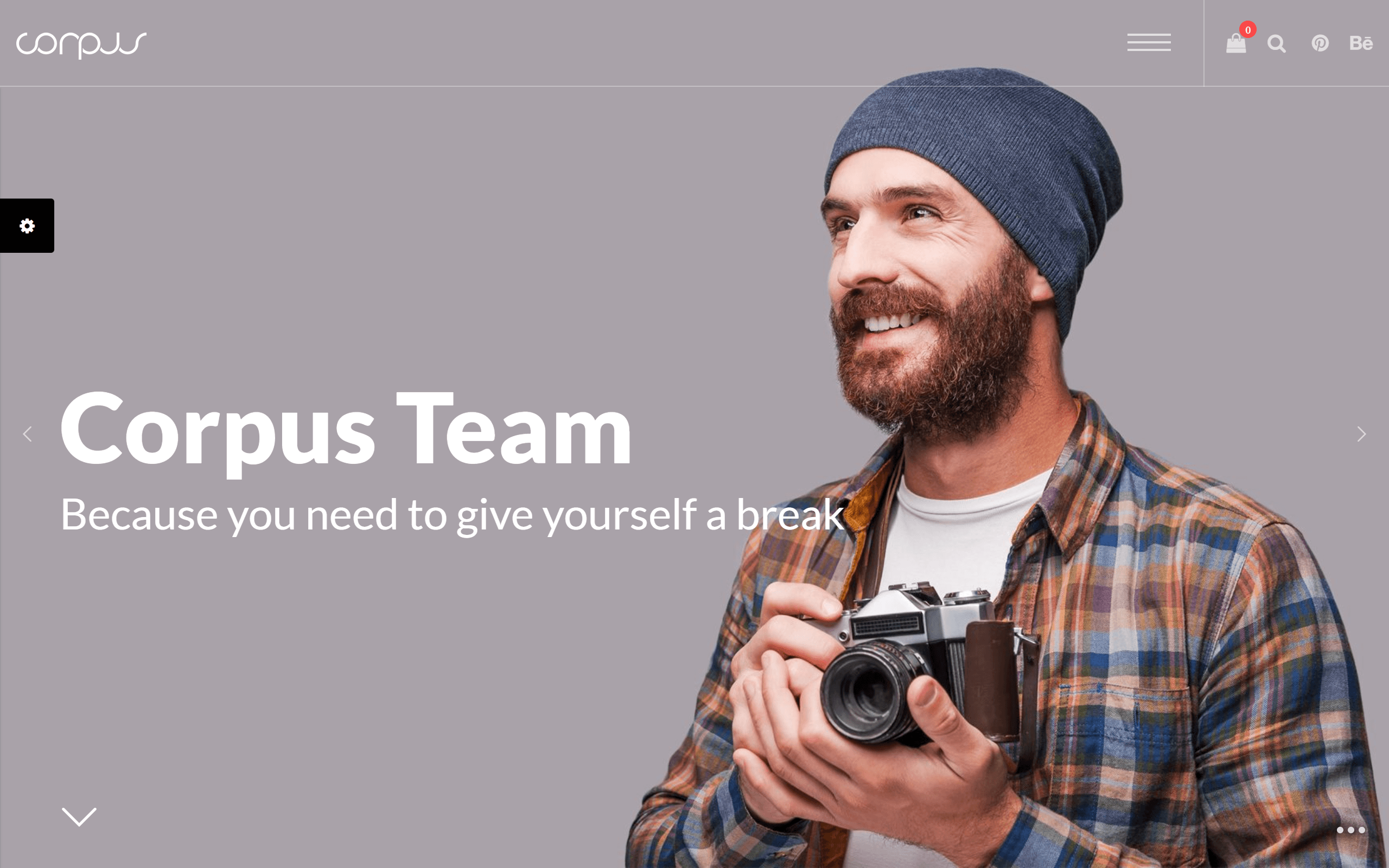 Corpus WordPress theme