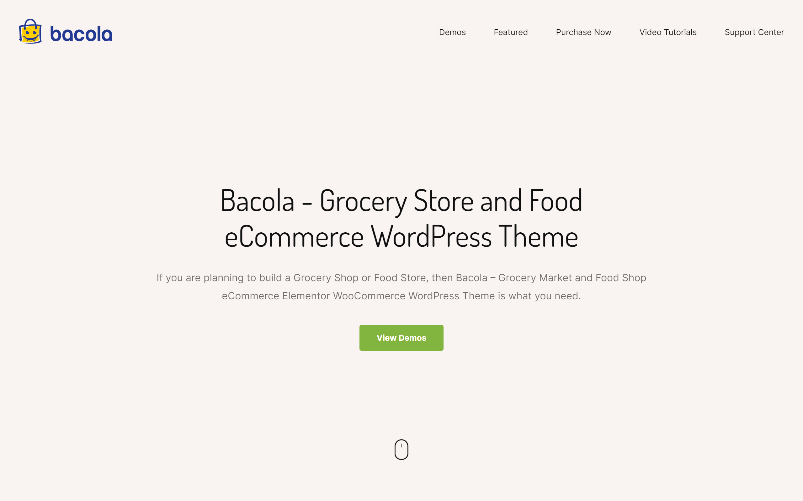 bacola wordpress ecommerce theme