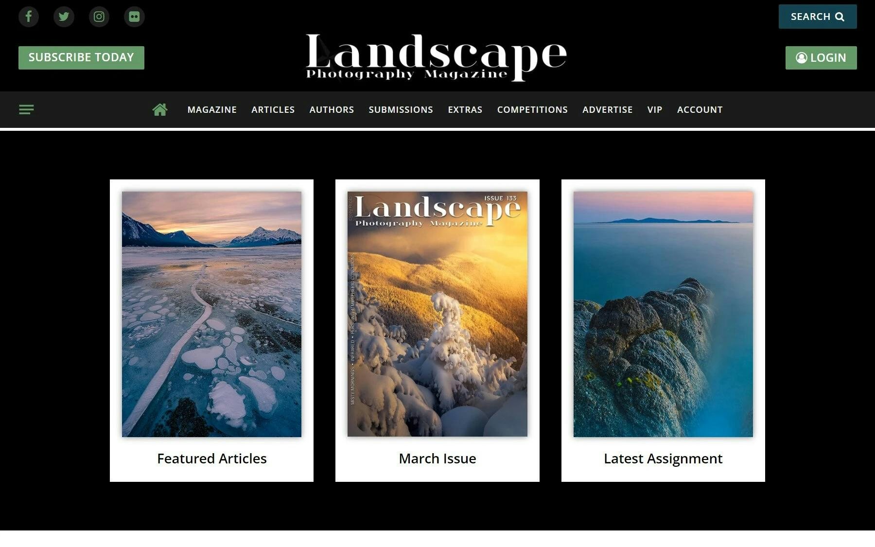 Landscape Photography Magazine photography blog
