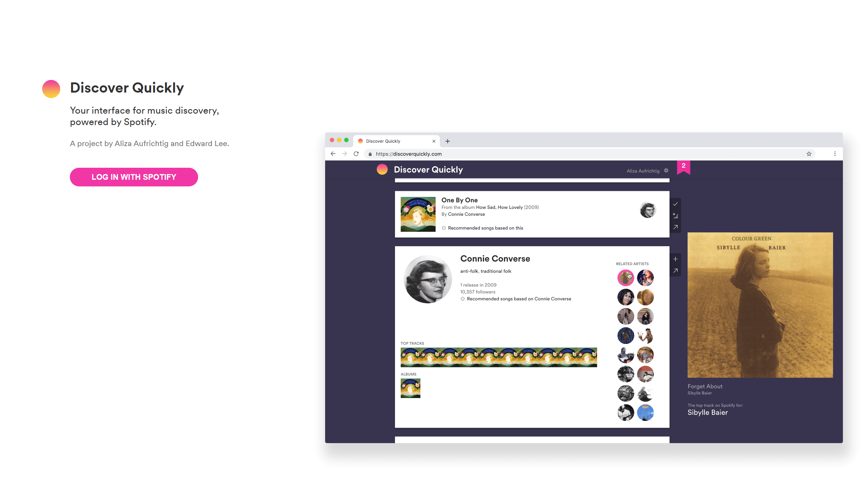 Discover Quickly Spotify Stats Website