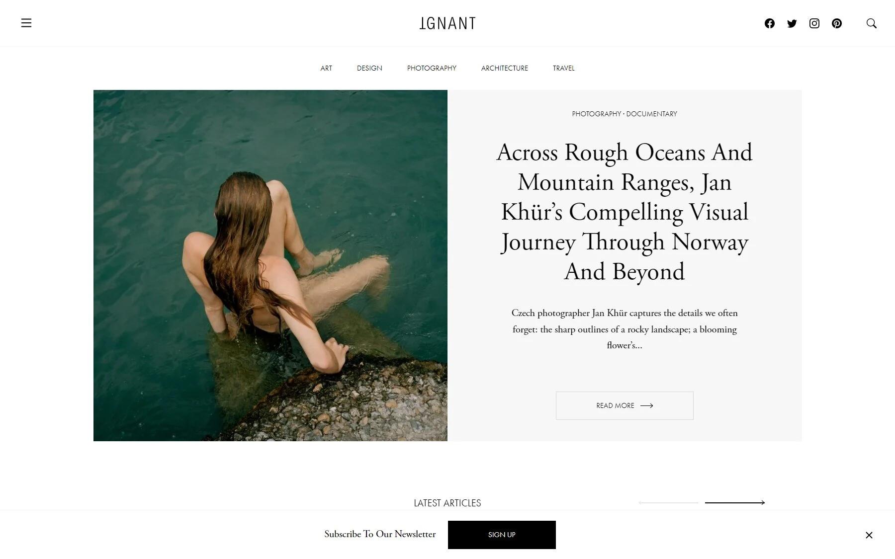 Ignant photography blog