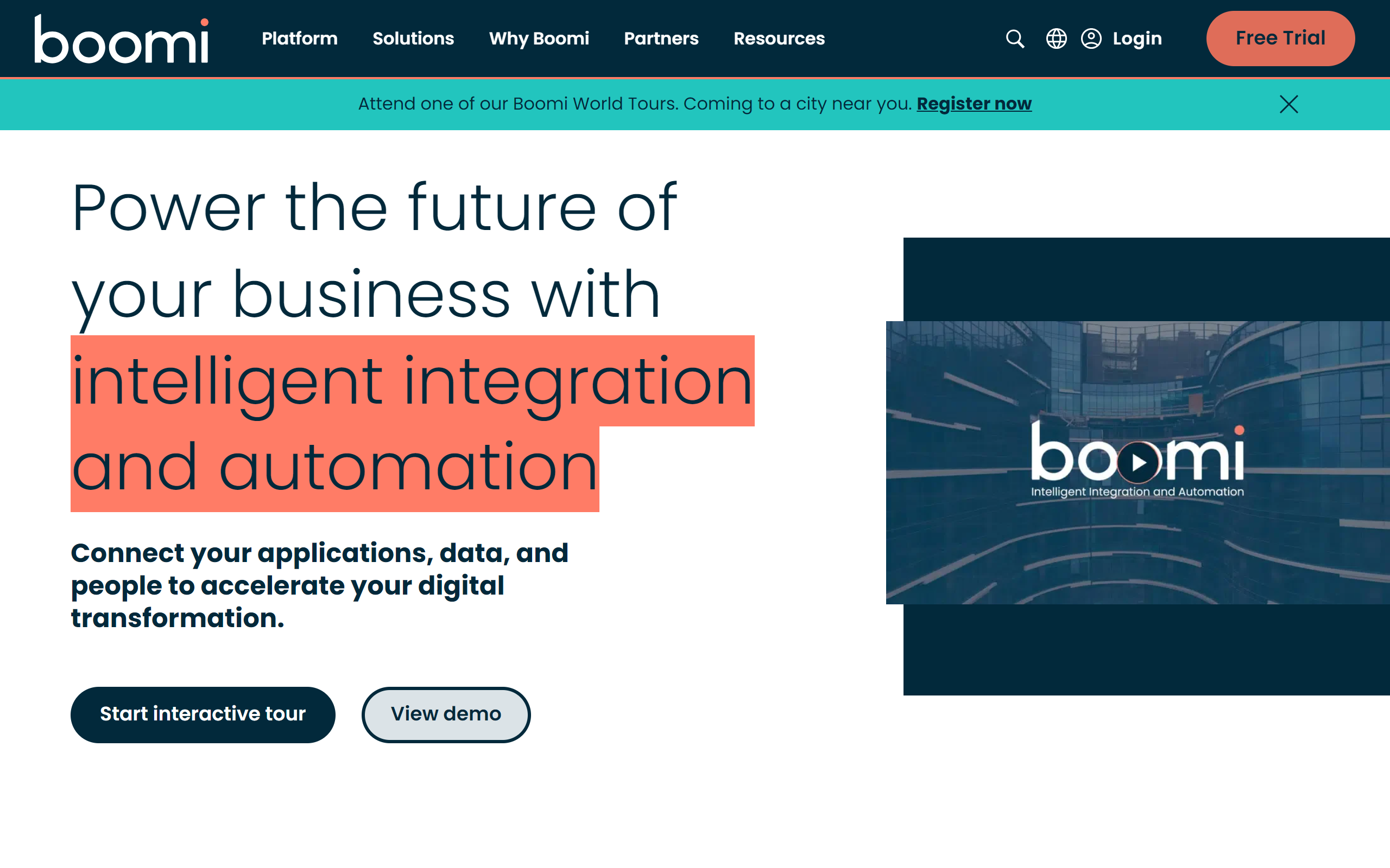 Boomi data integration tool