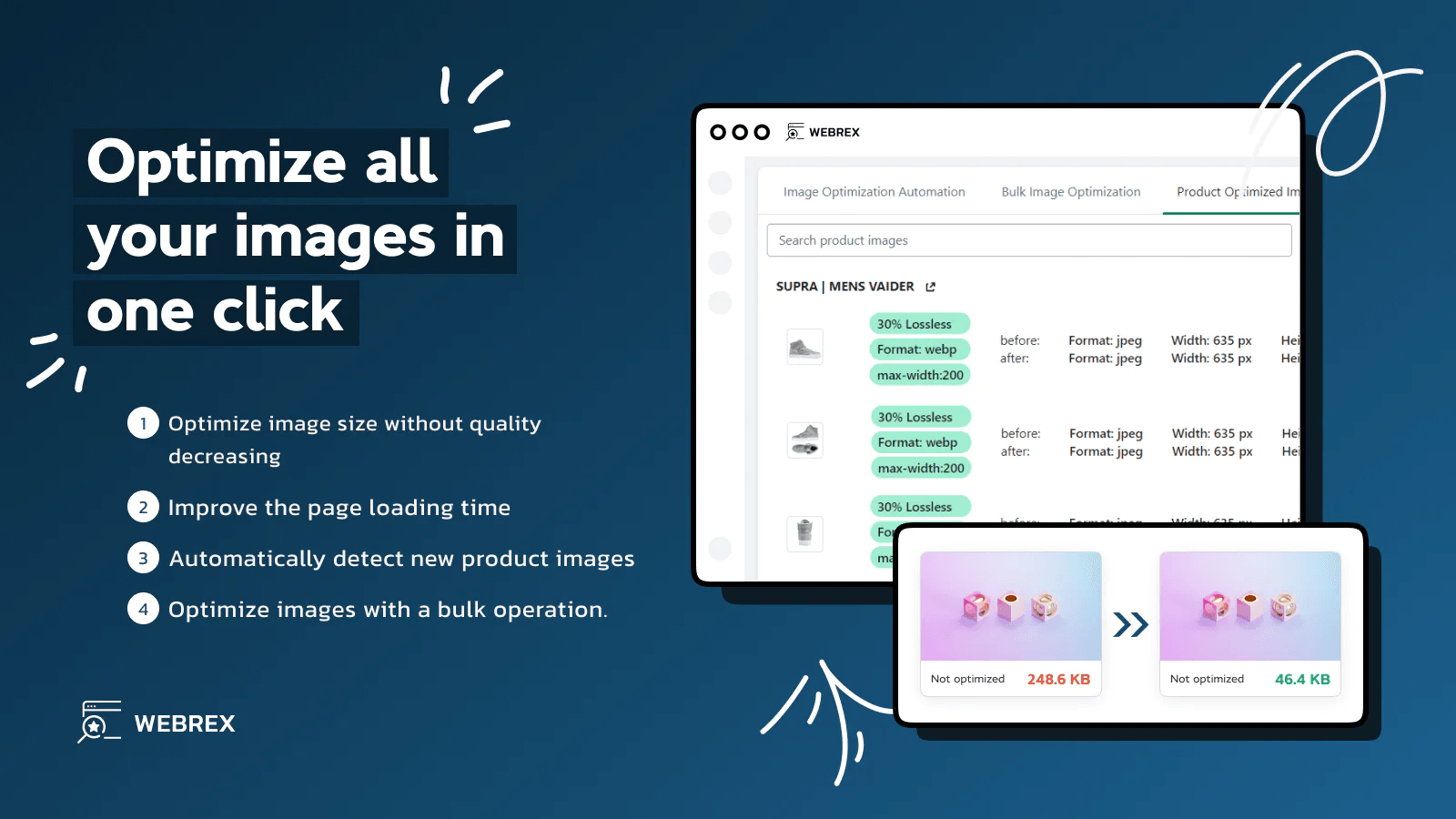Webrex: SEO Optimizer & Schema Shopify theme