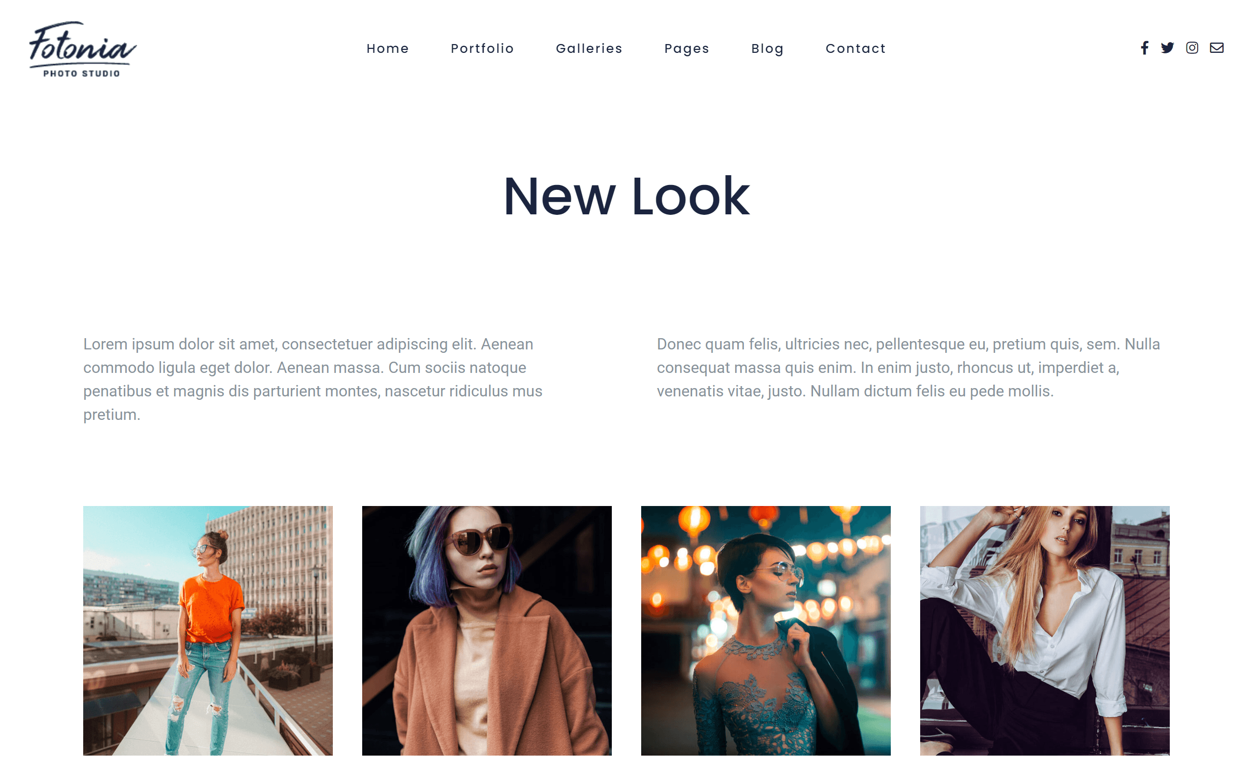 Fotonia WordPress theme