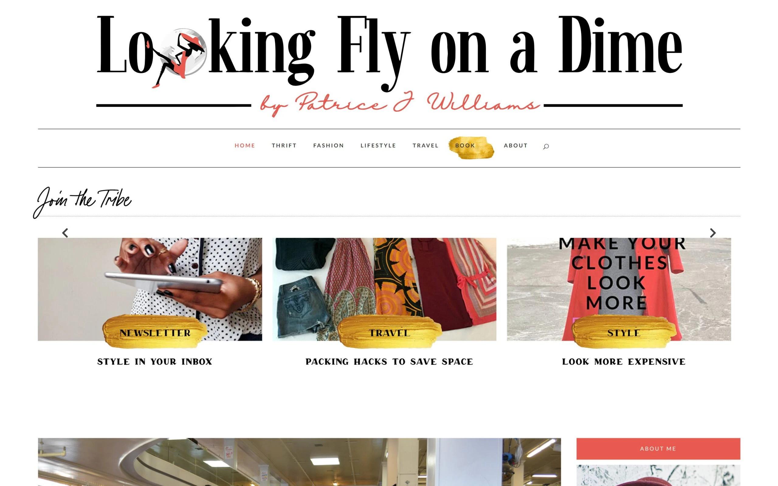 Looking Fly on a Dime thrift fashion blog