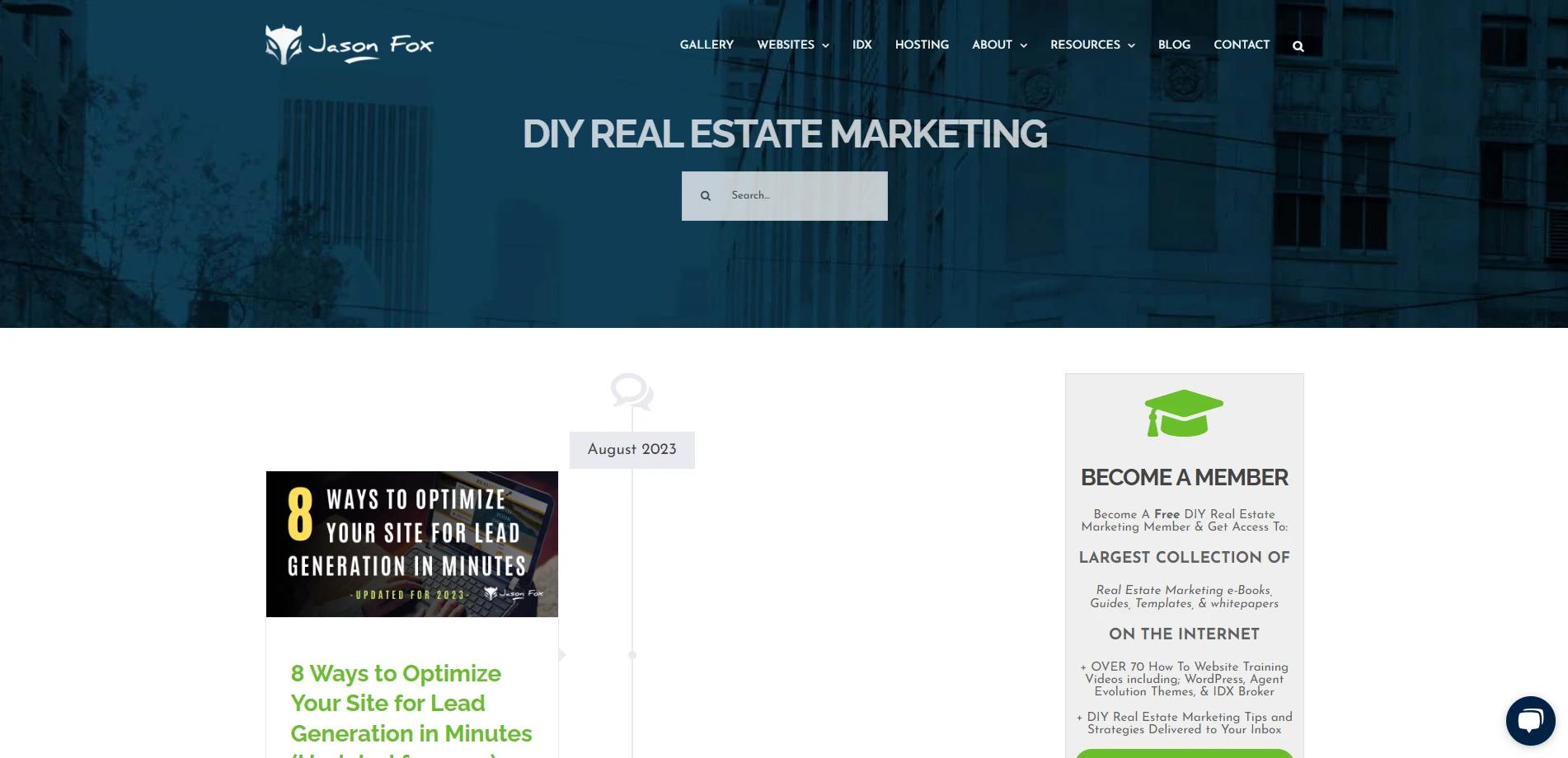 Jason Fox Blog real estate blog