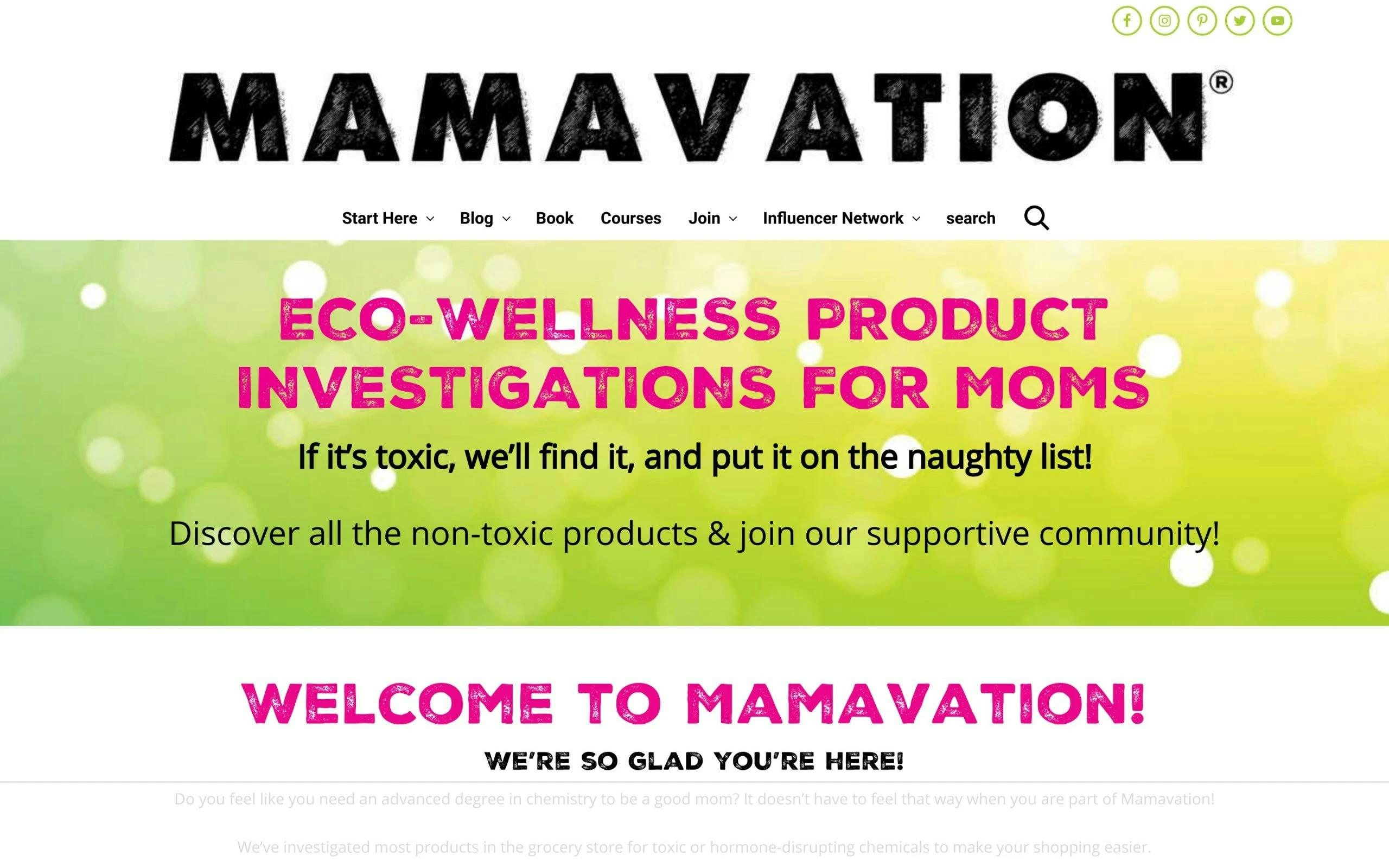 Mamavation mom blogs