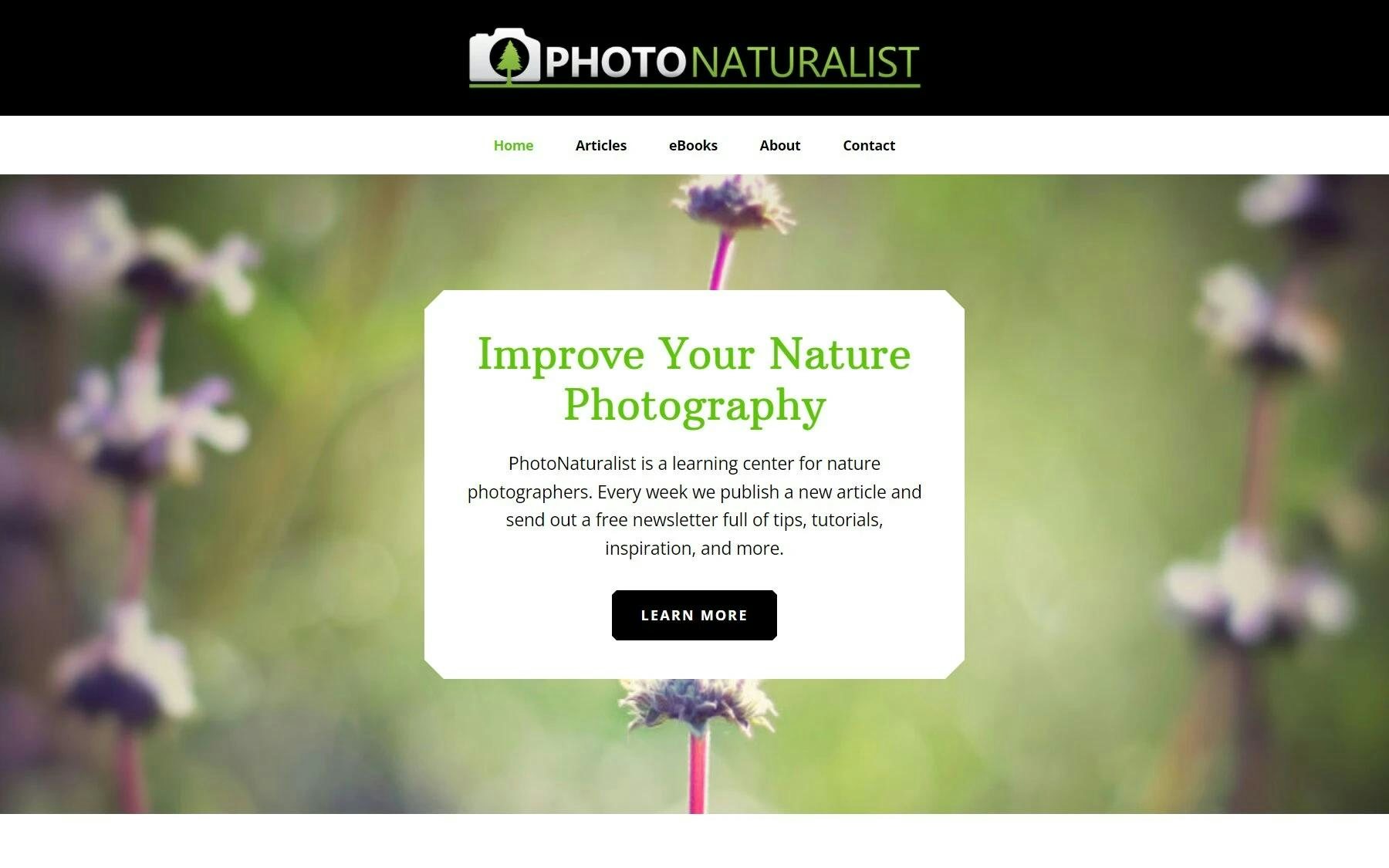 Photo Naturalist photography blog