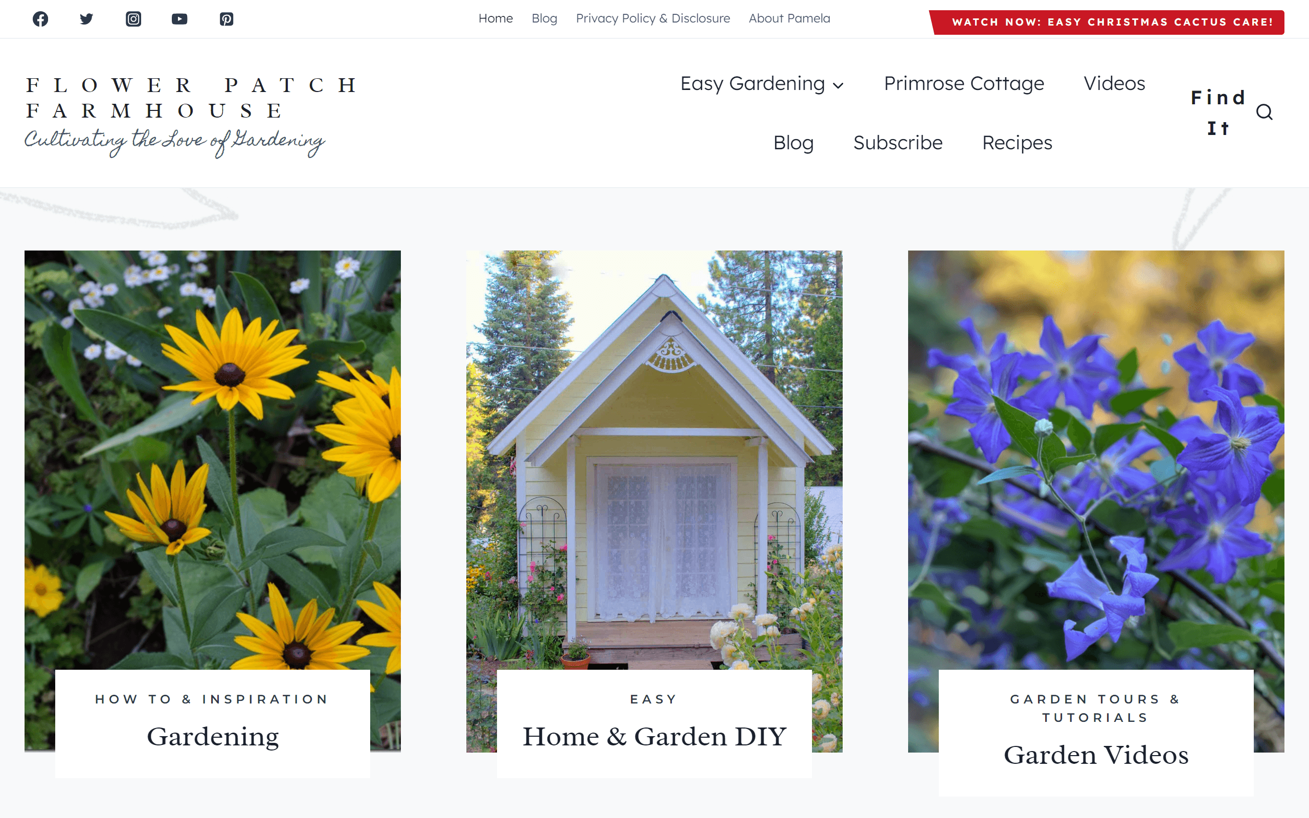 Flower Patch Farmhouse gardening blog