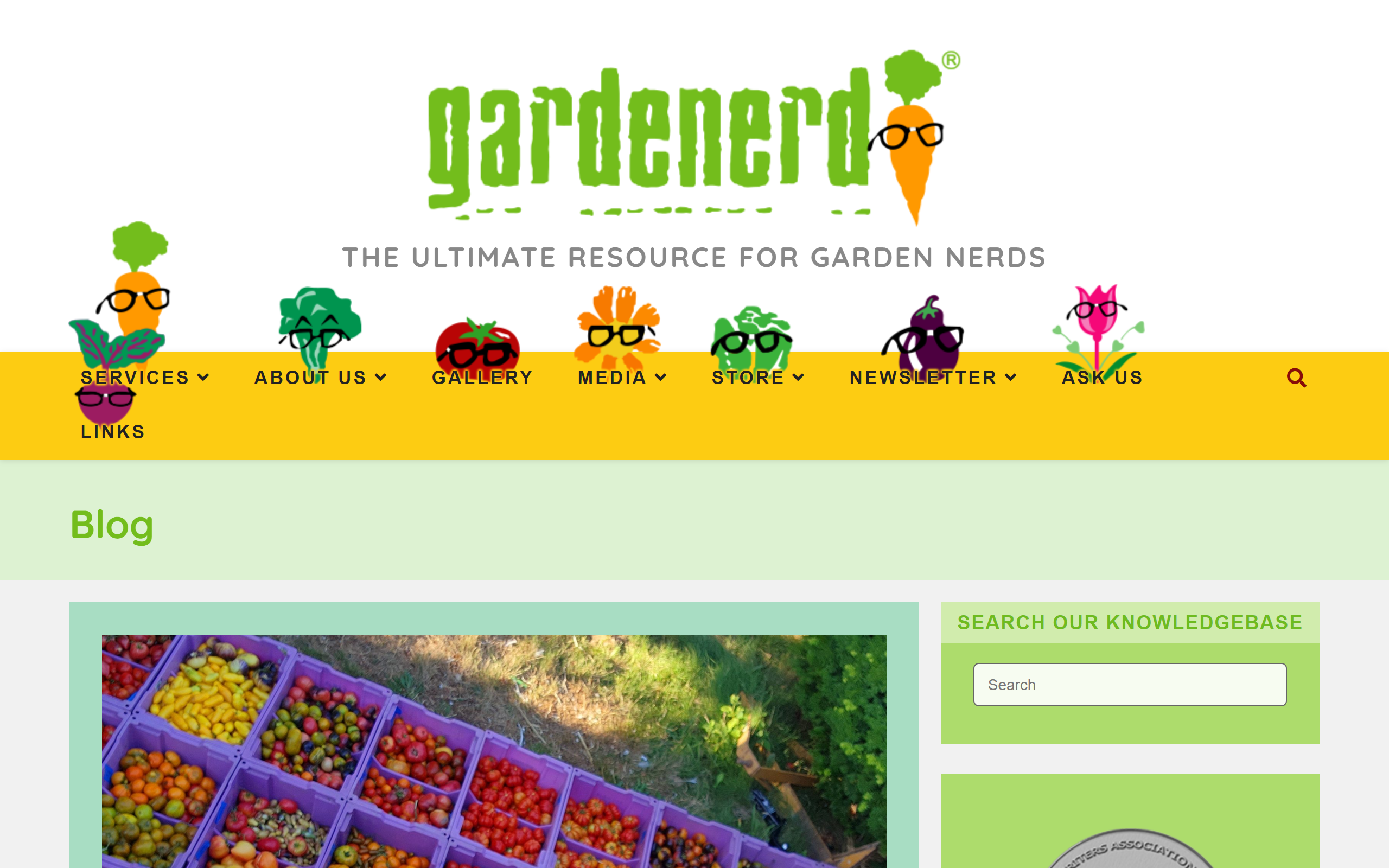 Gardenerd gardening blog