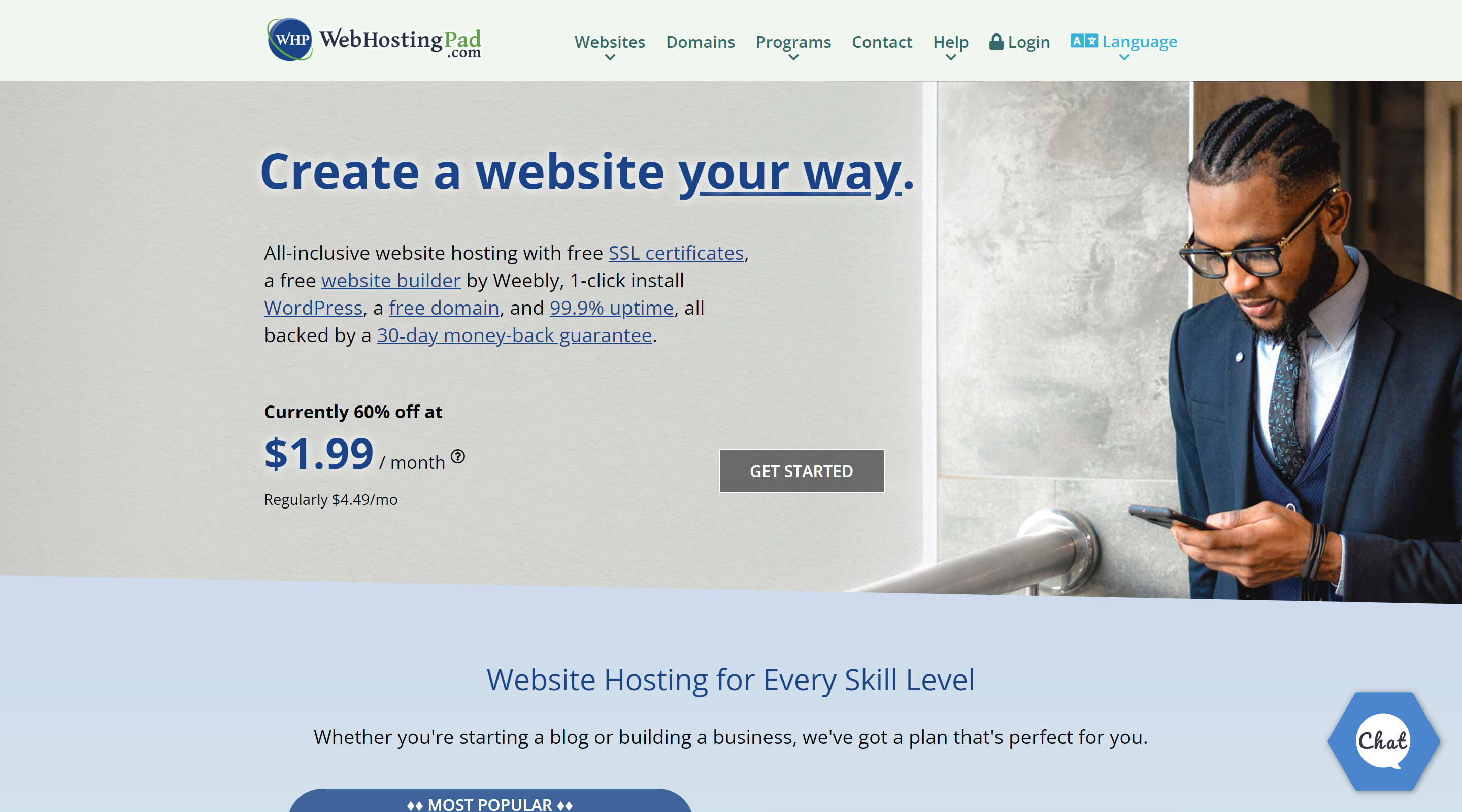 WebHostingPad WordPress Hosting Provider