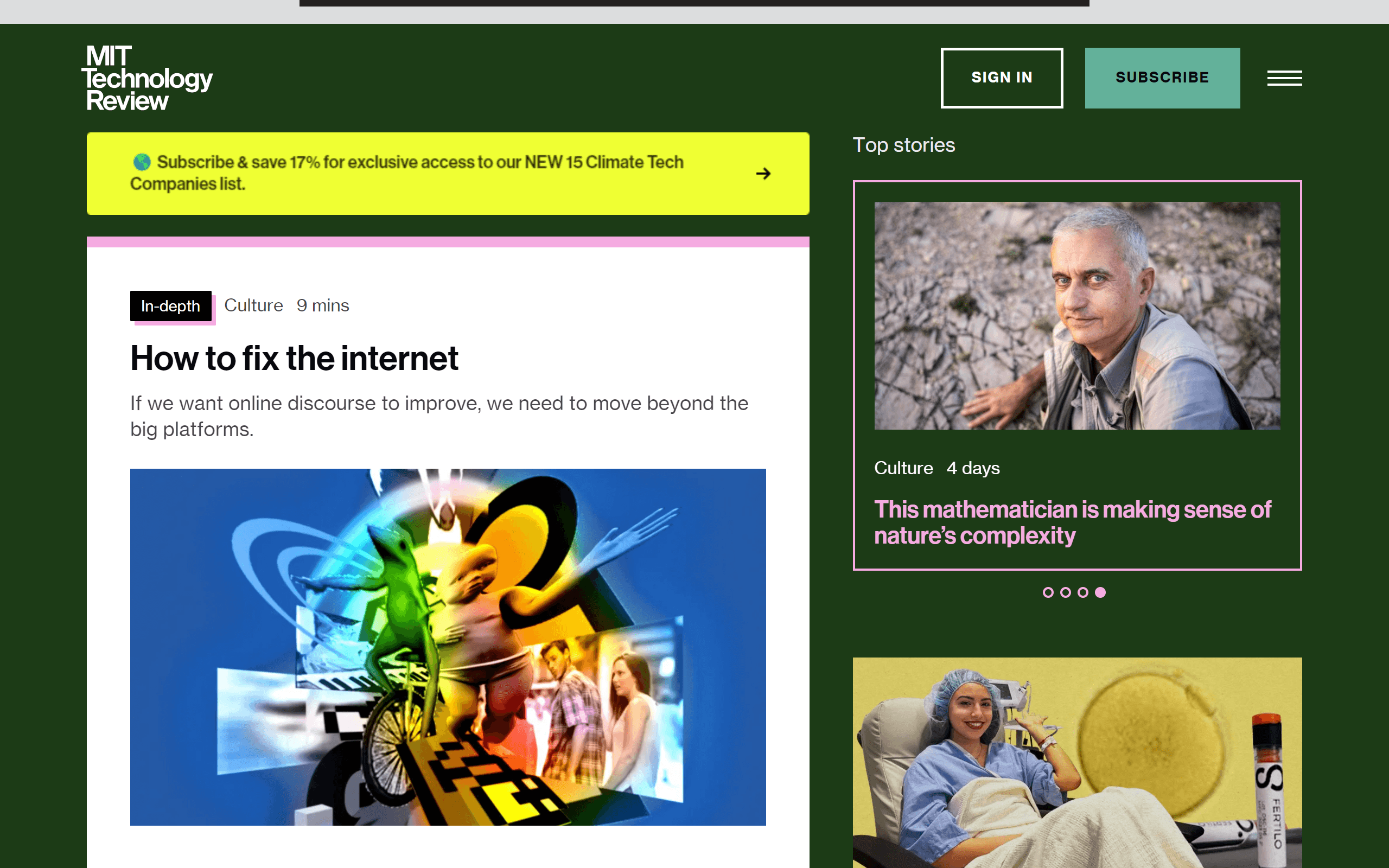 MIT Technology Review Tech Blog
