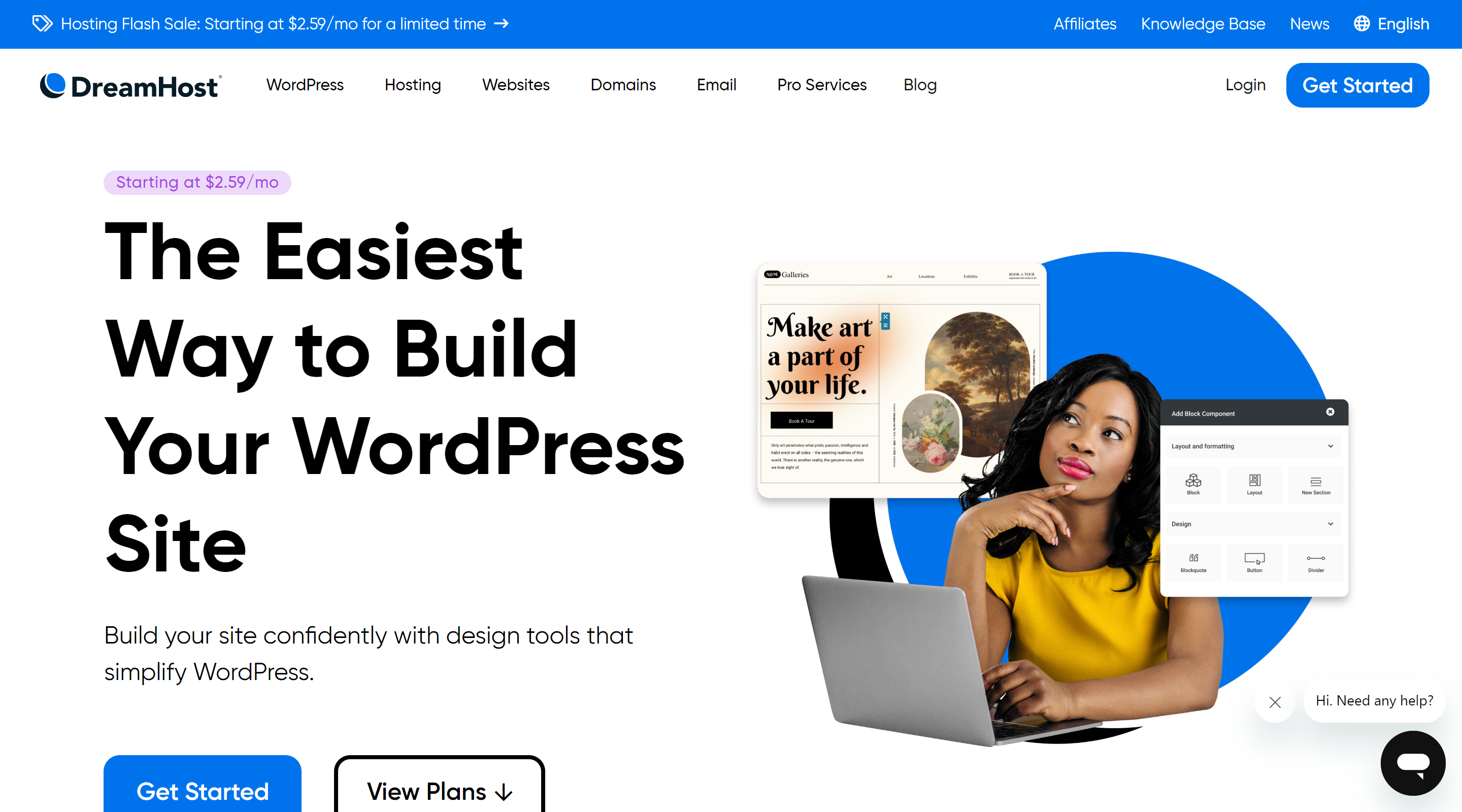 DreamHost WordPress Hosting Provider
