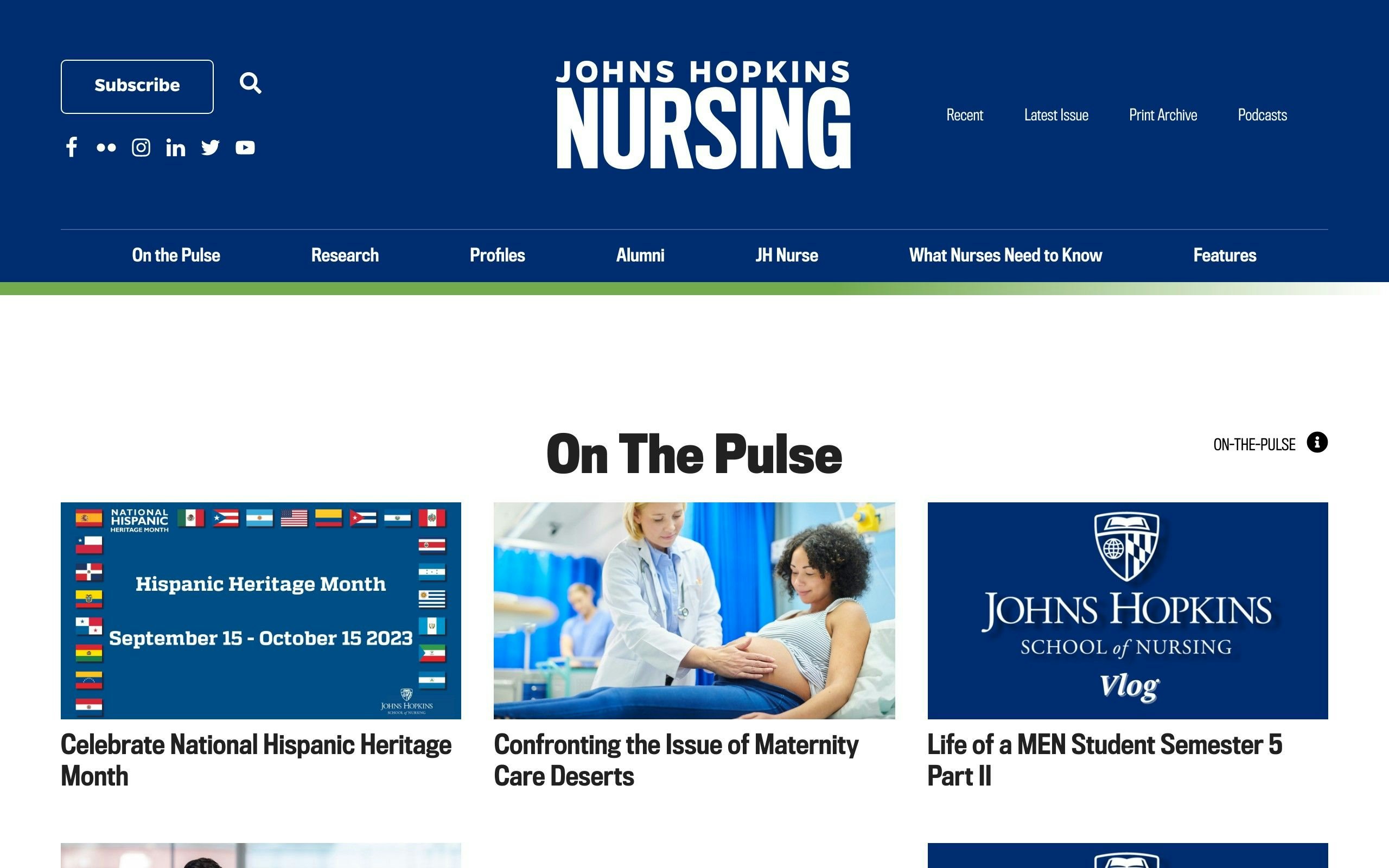 Johns Hopkins School of Nursing Blog