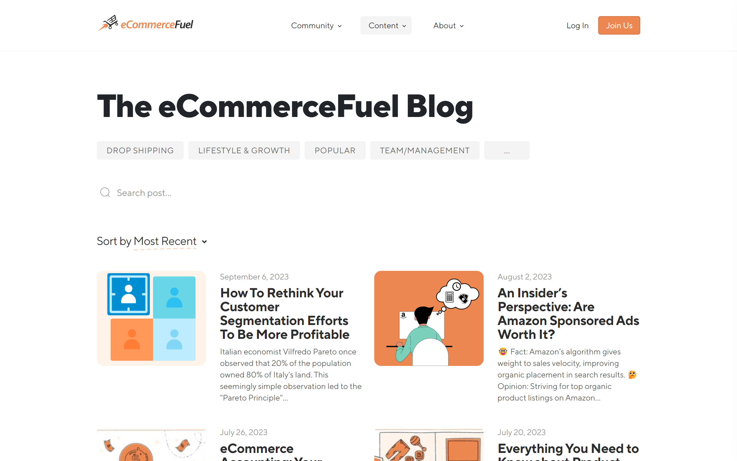 The Ecommerce Fuel Blog