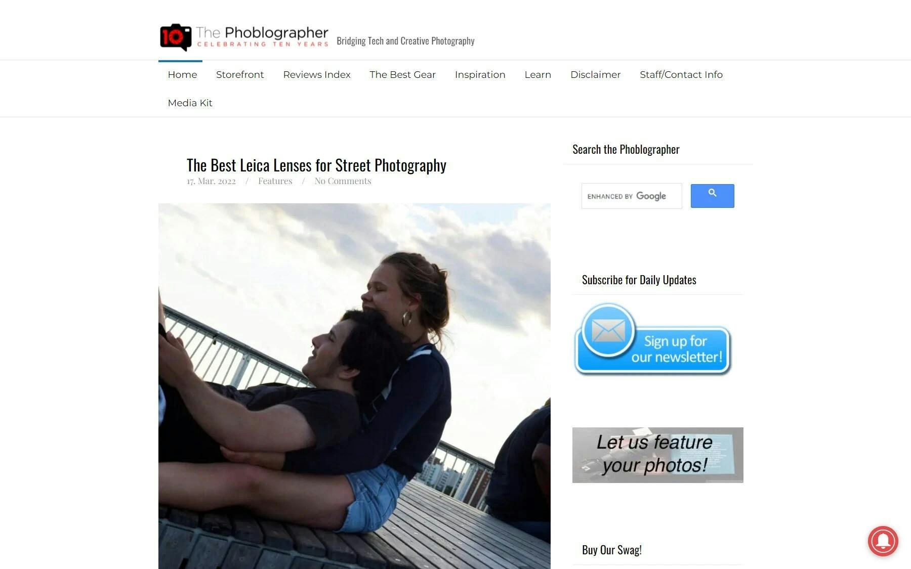 The Phoblographer photography blog