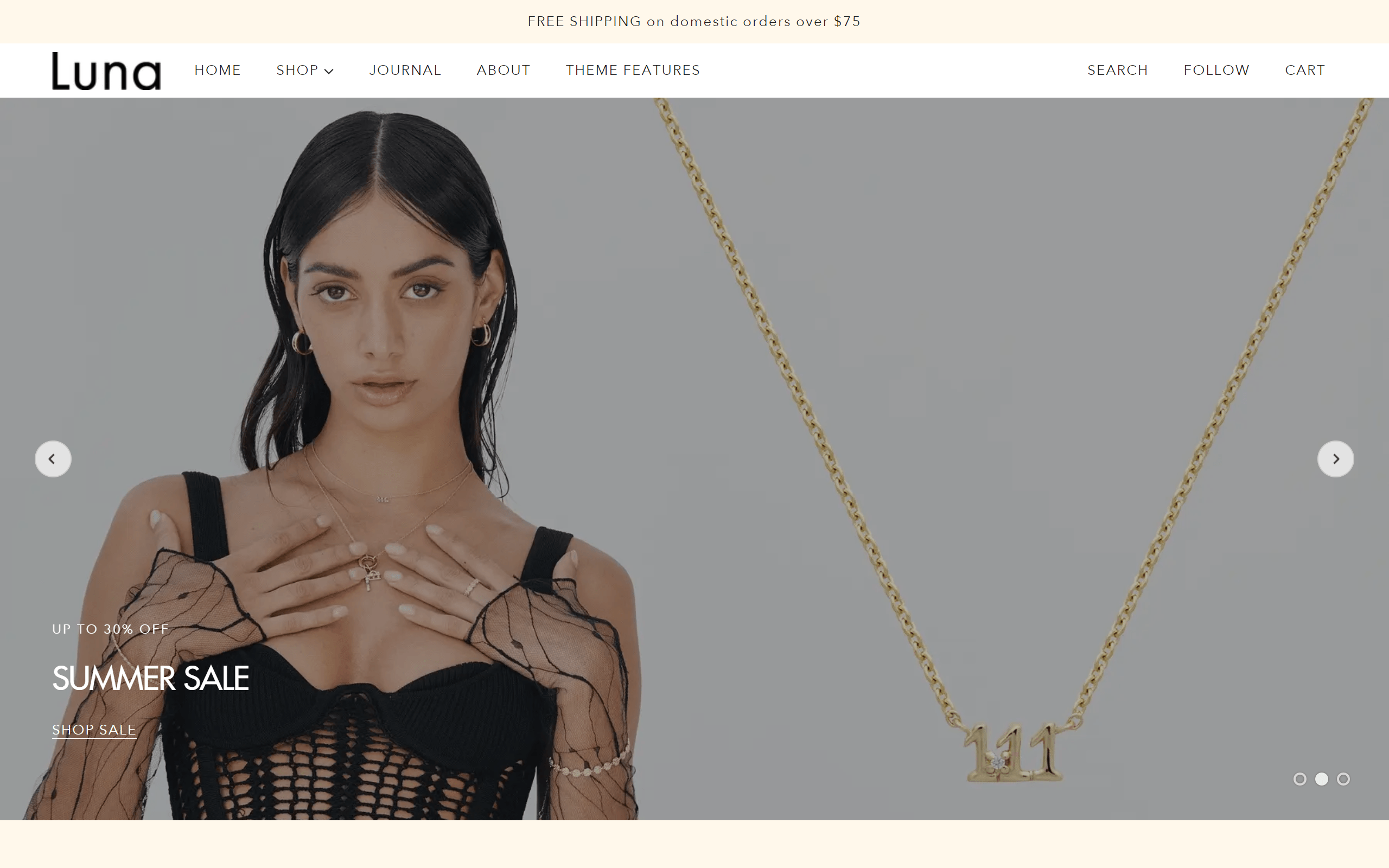 Maker shopify jewelry theme