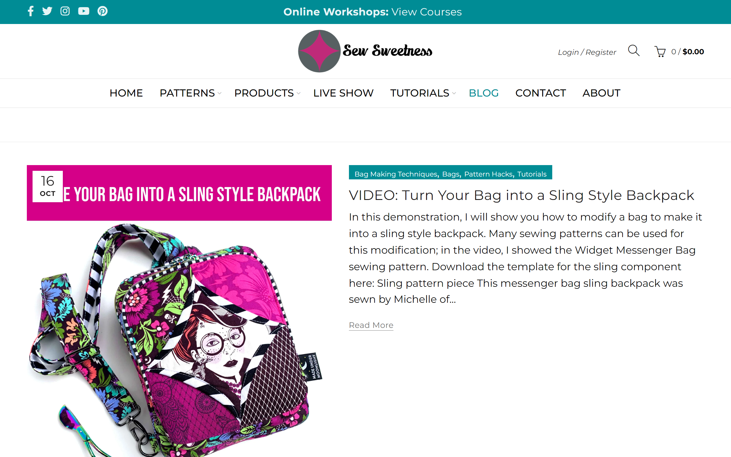 Sew Sweetness Blog sewing blog