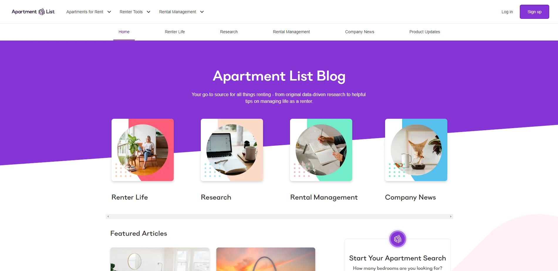 Apartment List Blog real estate blog
