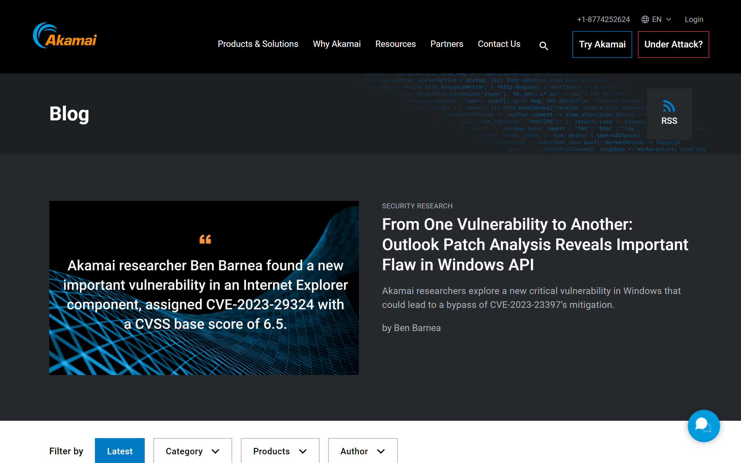 The Akamai Blog cybersecurity blog