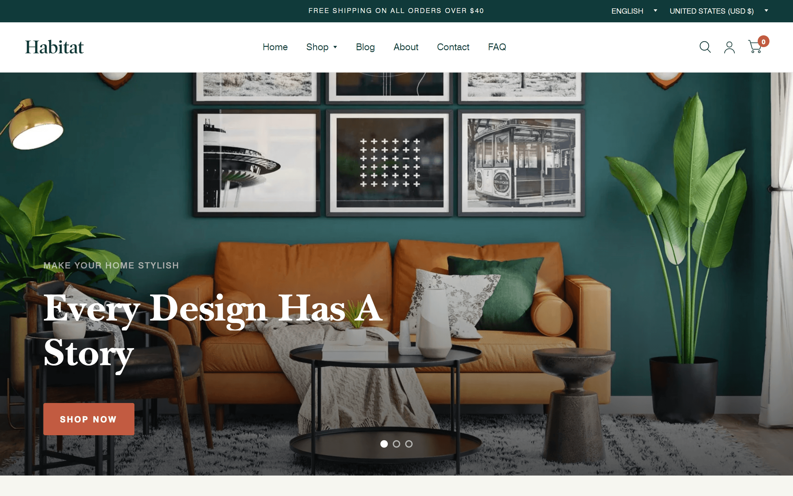 Habitat Shopify Theme