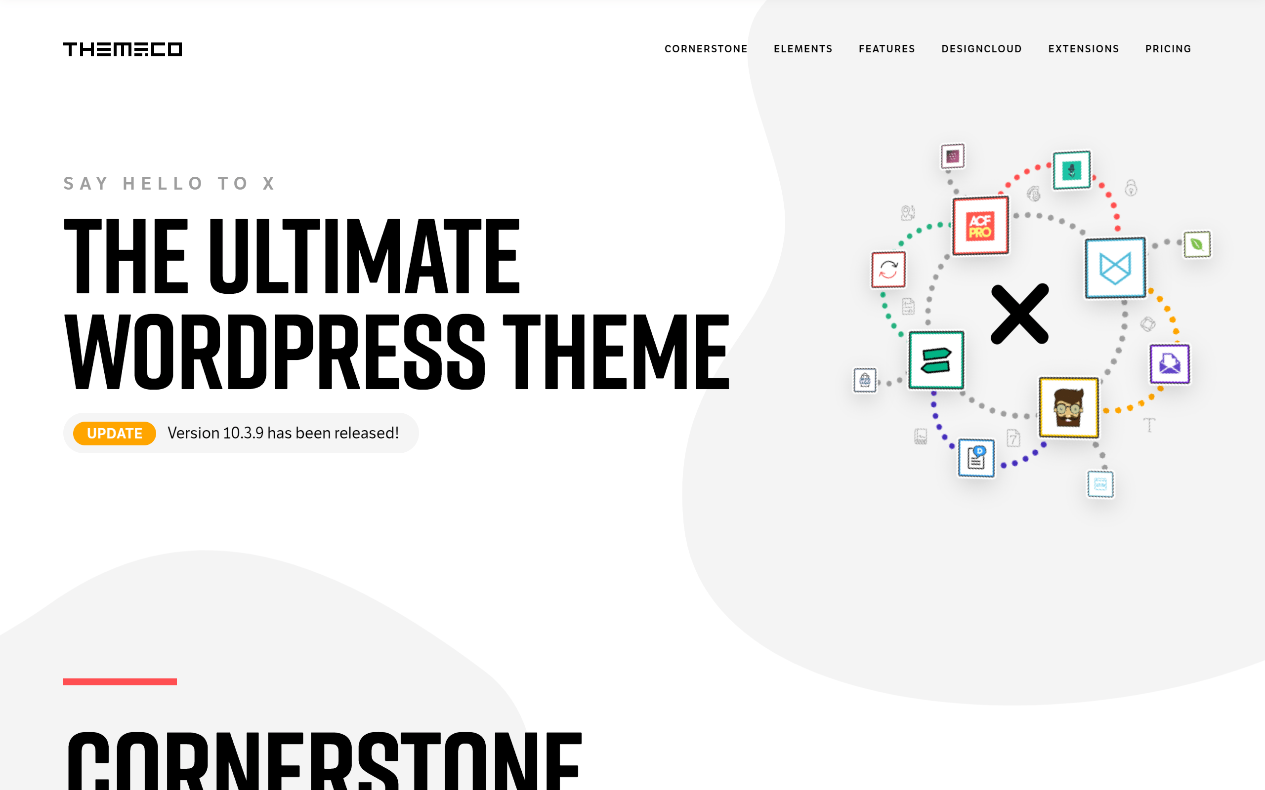 X WordPress theme