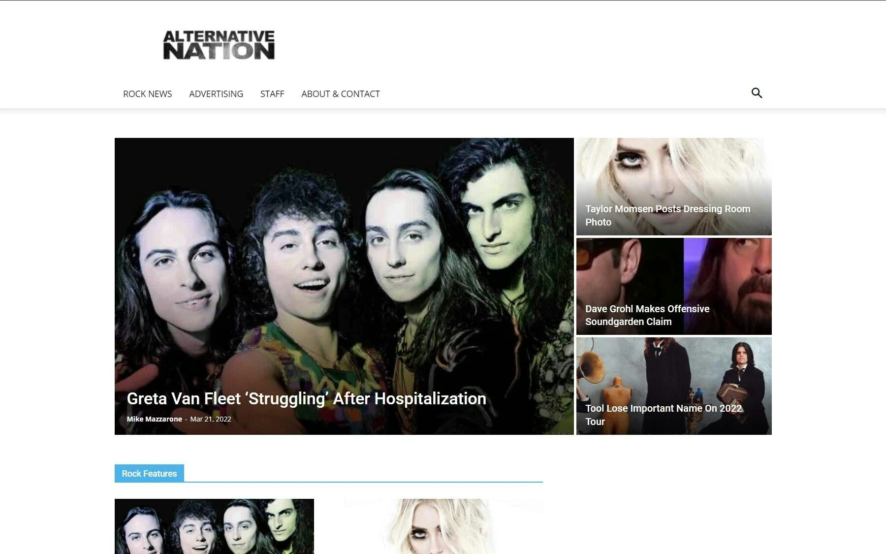 Alternative Nation music blog