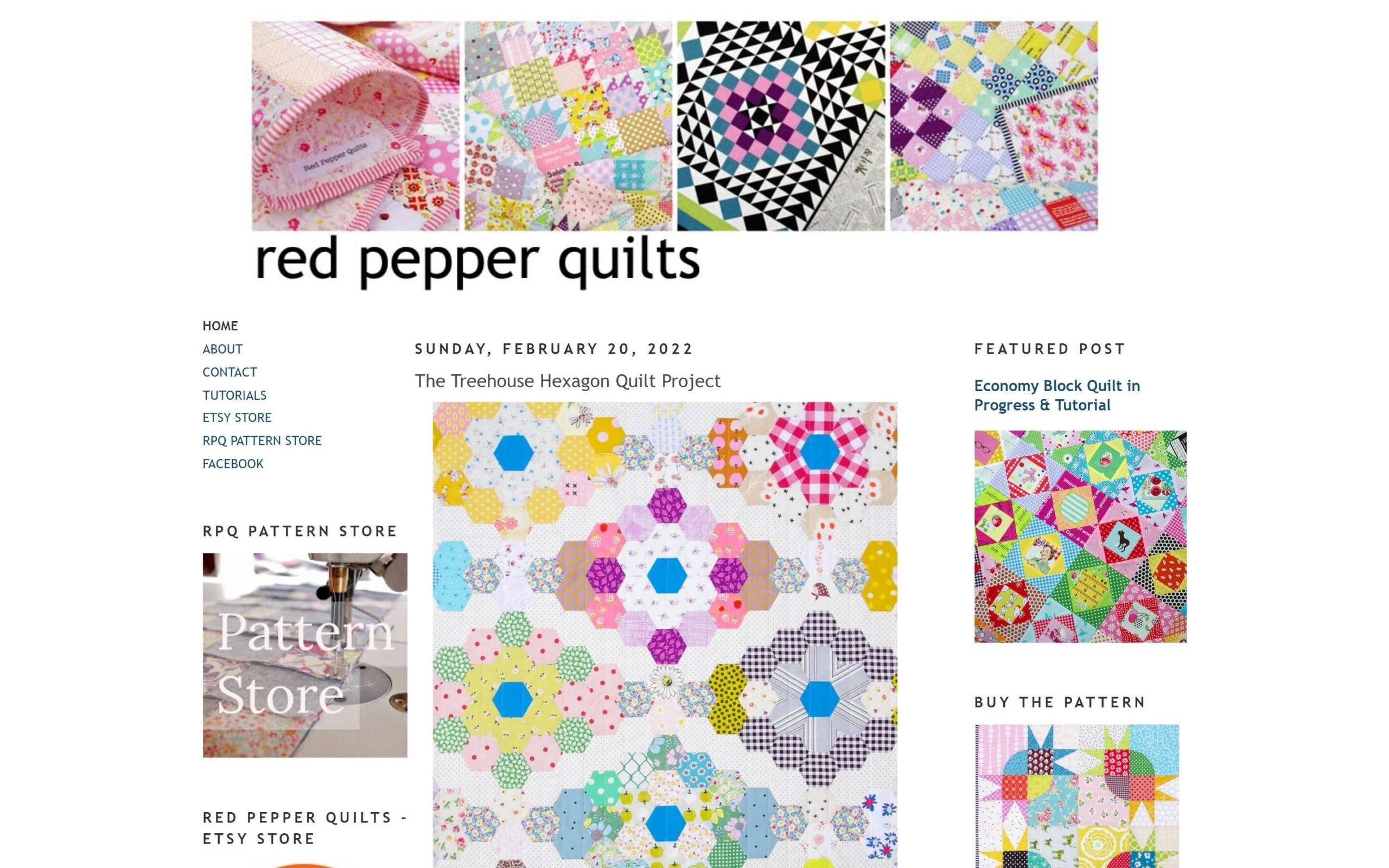 Red Pepper Quilts DIY blog