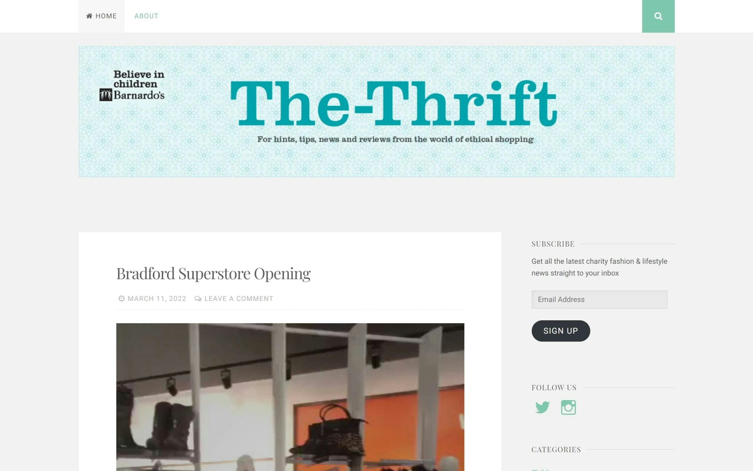 The-Thrift thrift fashion blog