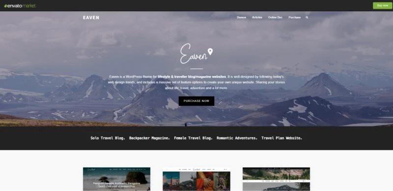 eaven-wp-travel-blog-theme
