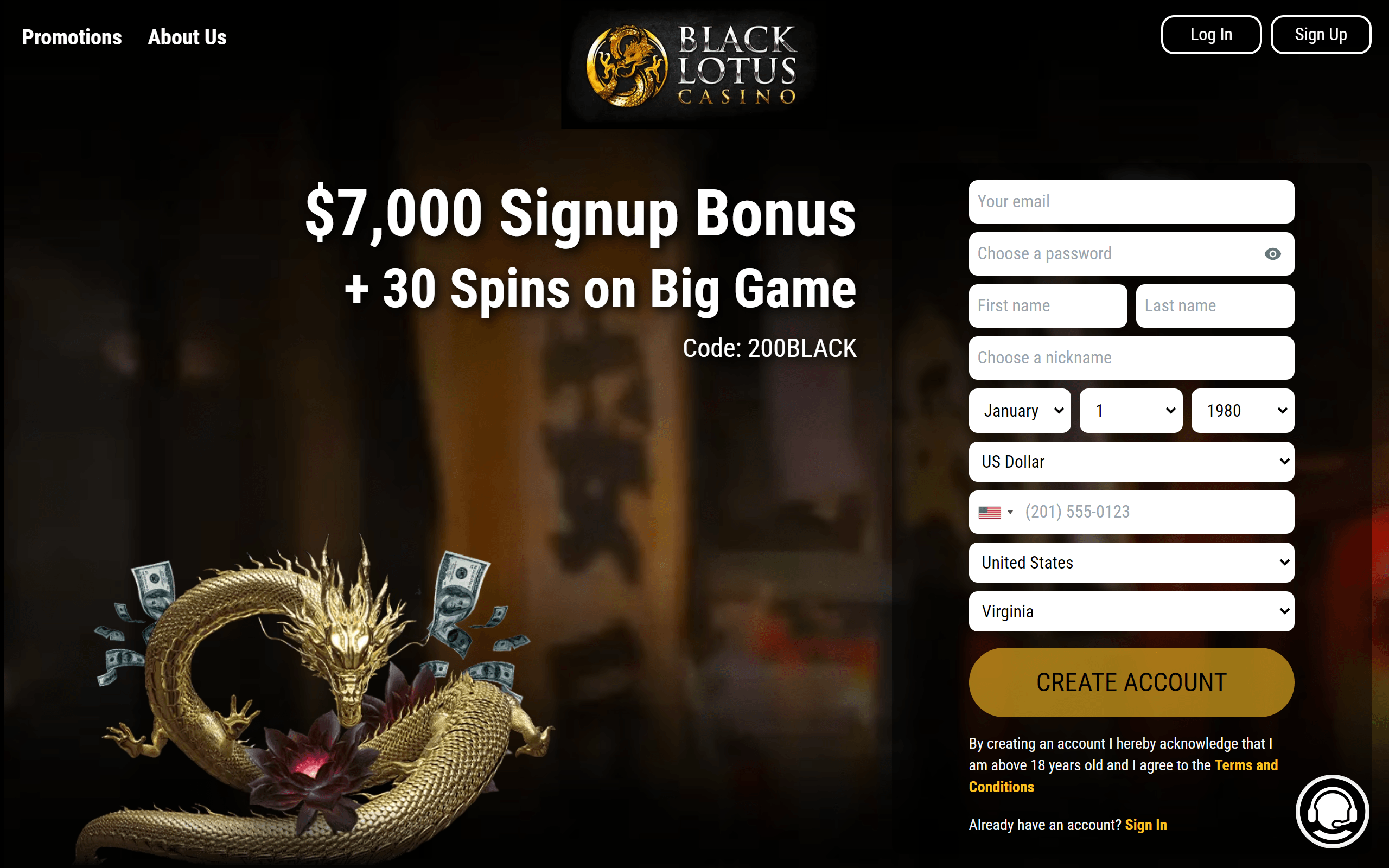 Black Lotus Gambling Sites